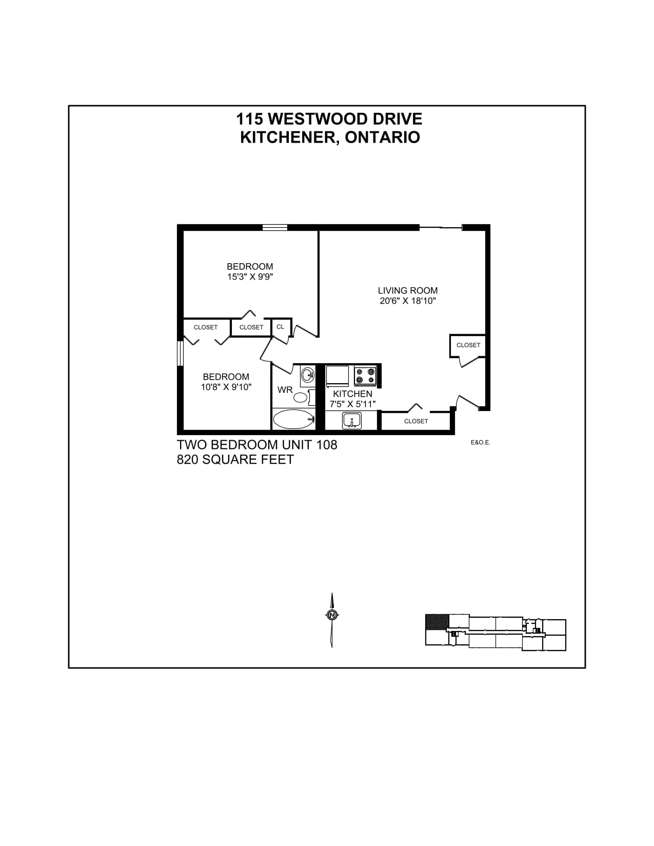 109-115 & 123 Westwood Drive — 2 Bedroom 109-0202 - Photo 33