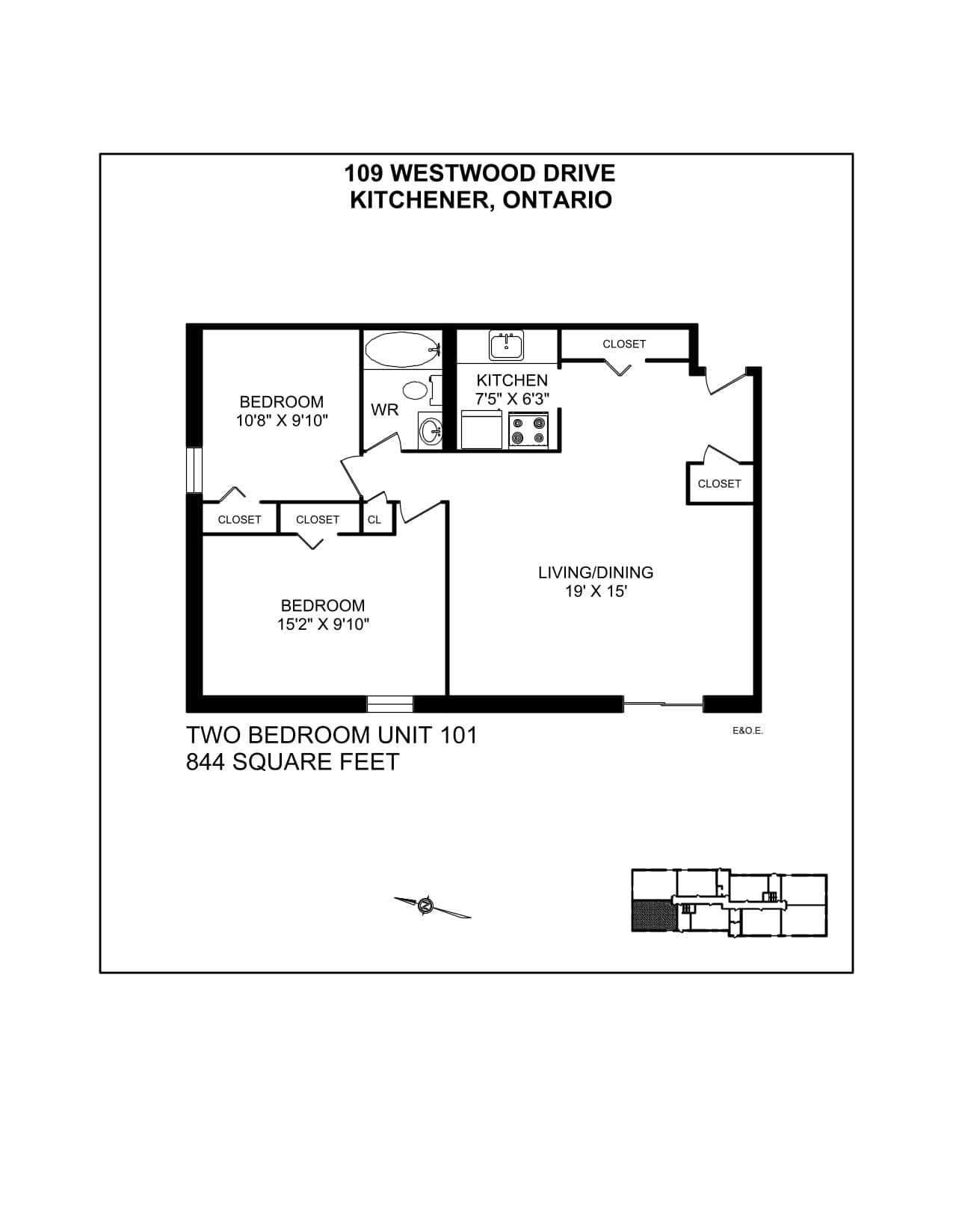 109-115 & 123 Westwood Drive — 2 Bedroom 109-0202 - Photo 14