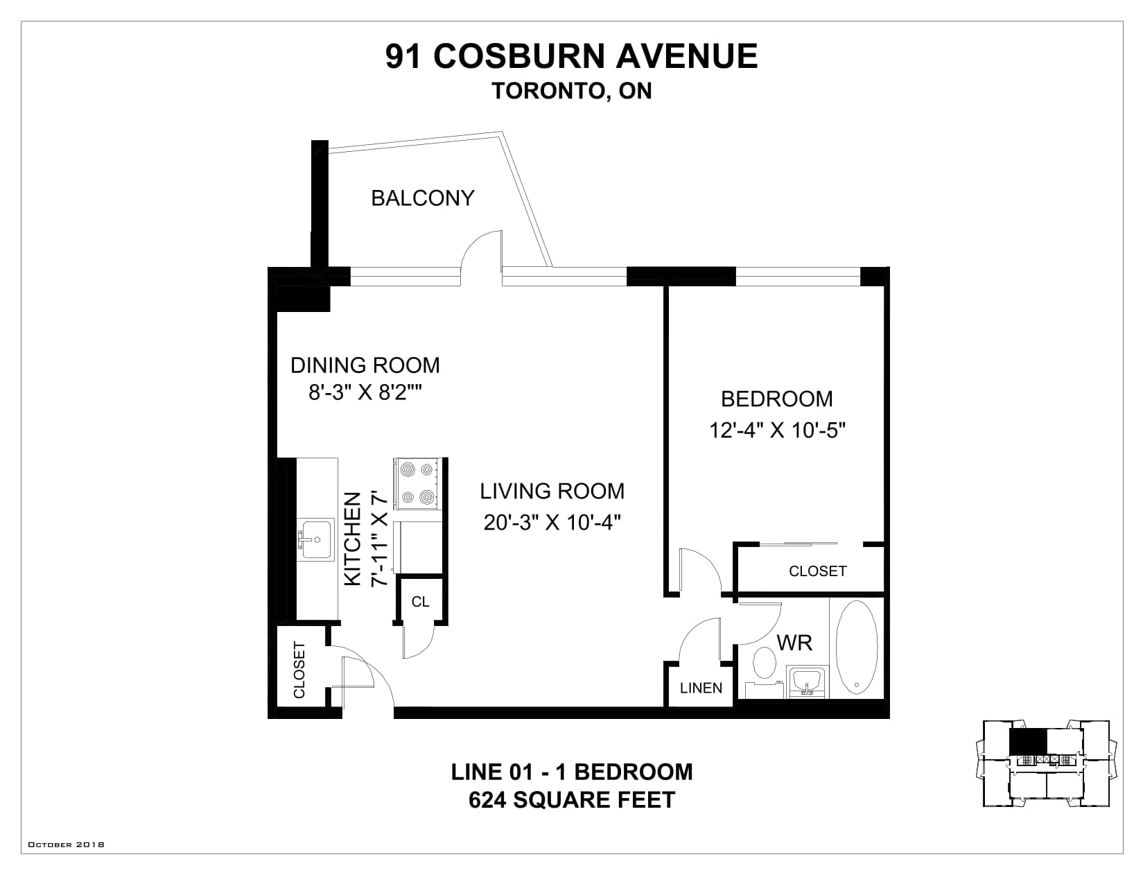91 Cosburn Avenue — 1 Bedroom 0307 - Photo 6