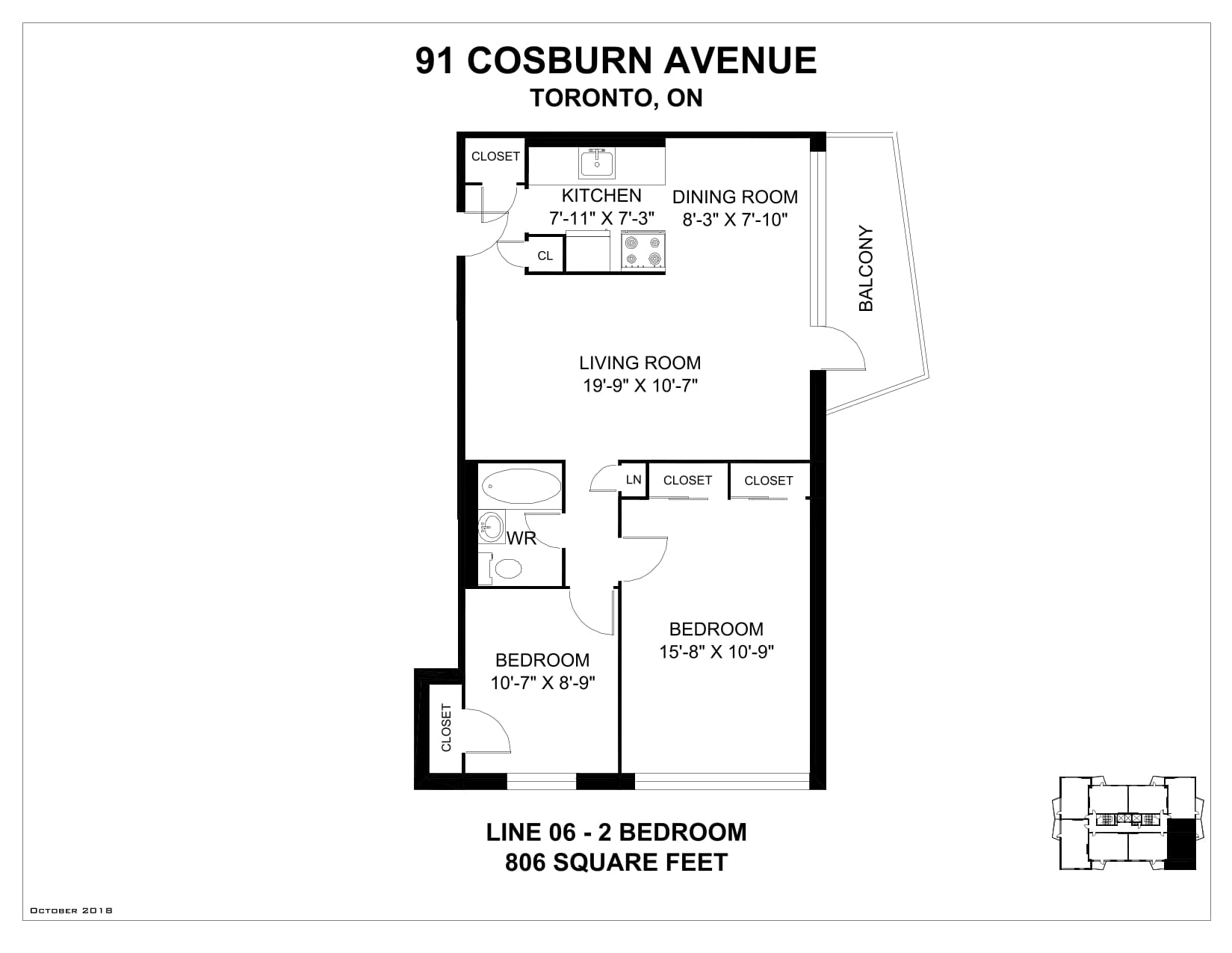 91 Cosburn Avenue — 1 Bedroom 0307 - Photo 14