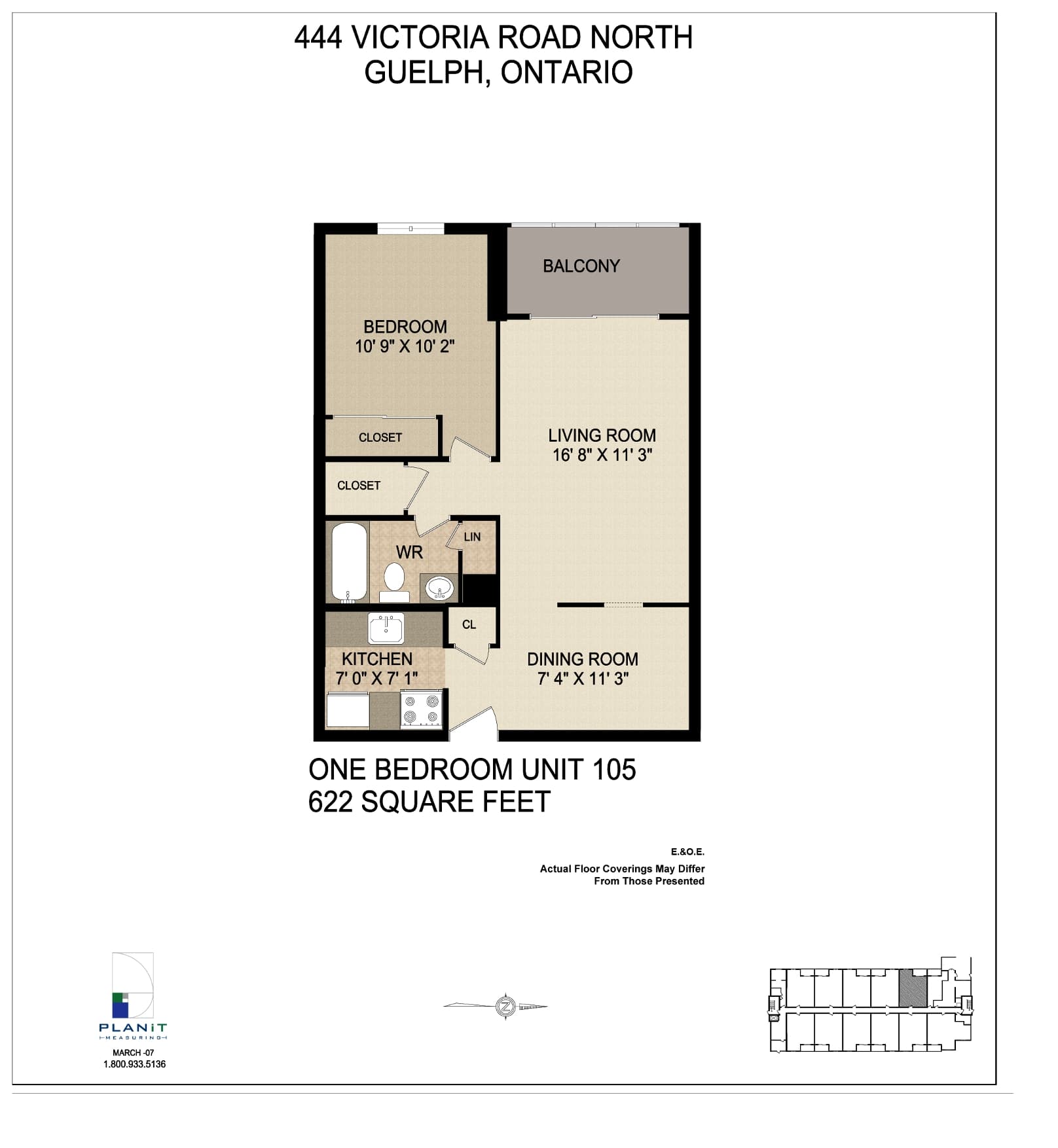 444 Victoria Road N — 1 Bedroom 0105 - Photo 8