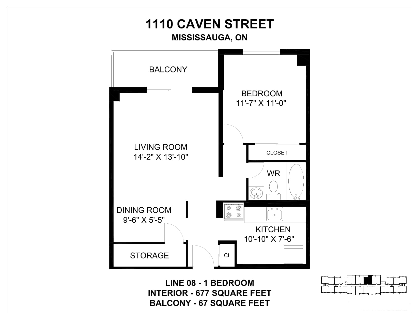 1110 Caven St — 1 Bedroom PH05 - Photo 8