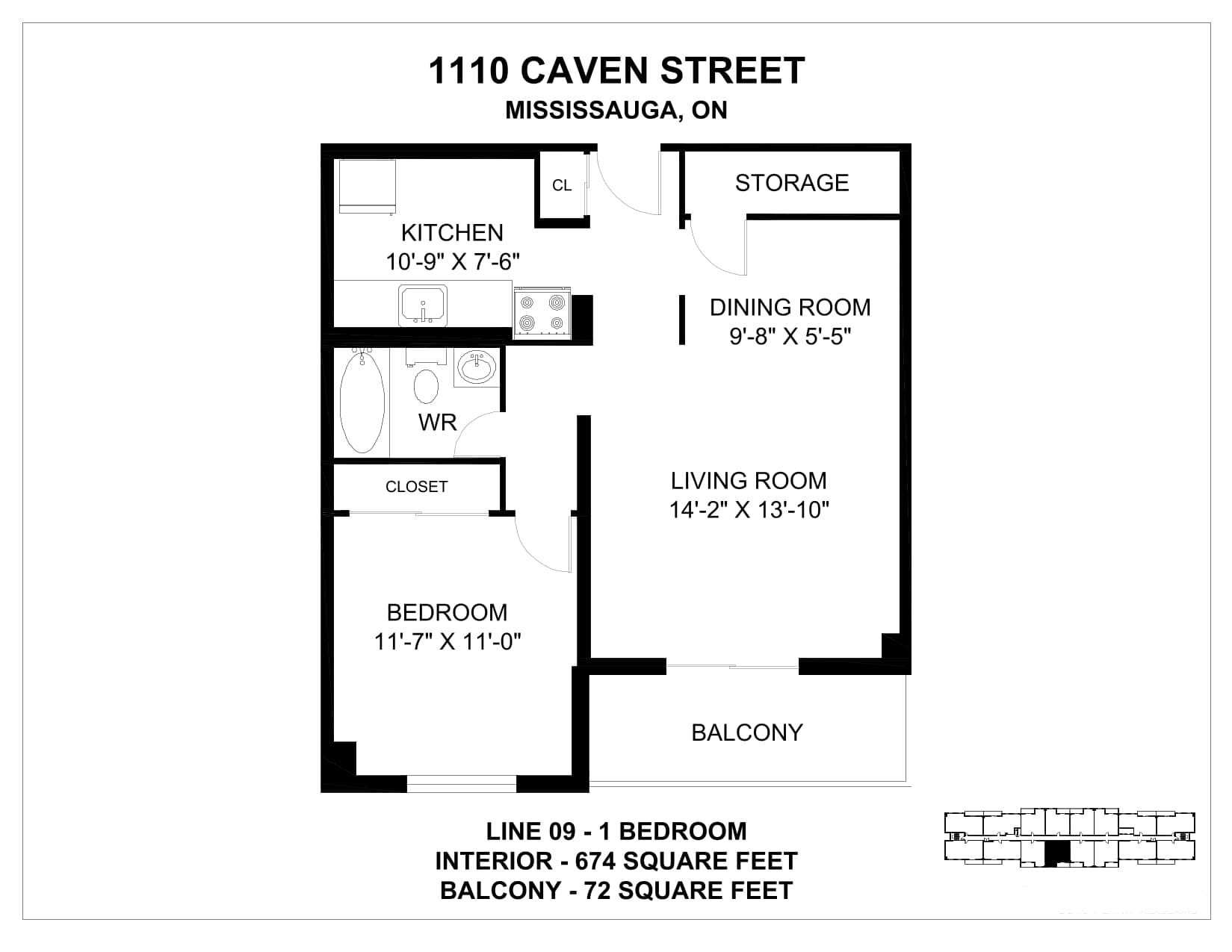 1110 Caven St — 1 Bedroom PH05 - Photo 4