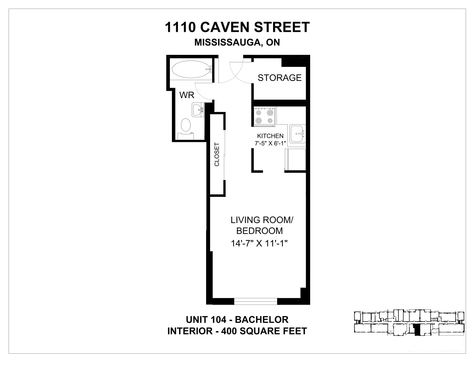 1110 Caven St — 1 Bedroom PH05 - Photo 1