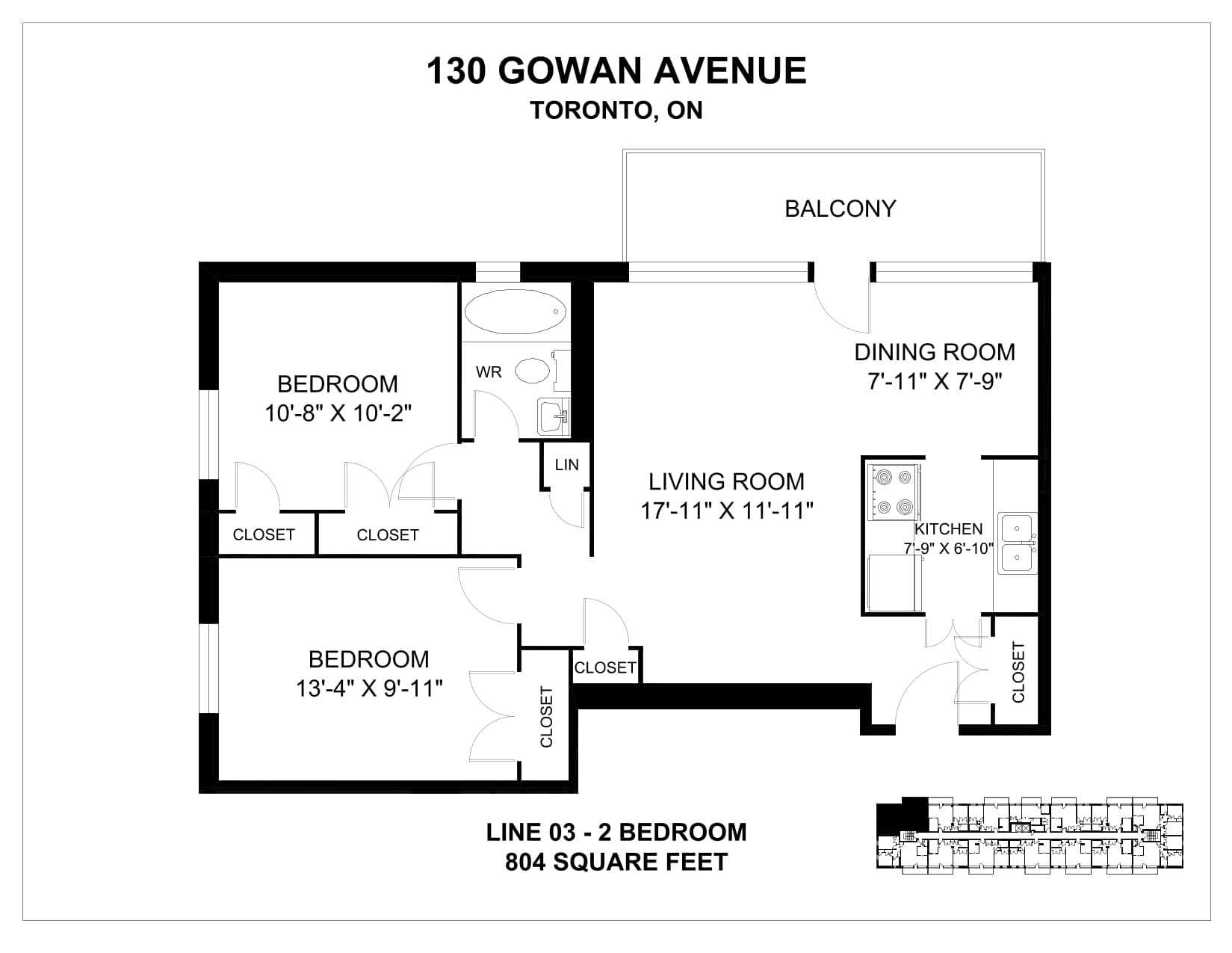 130 Gowan Ave — 1 Bedroom 0712 - Photo 17