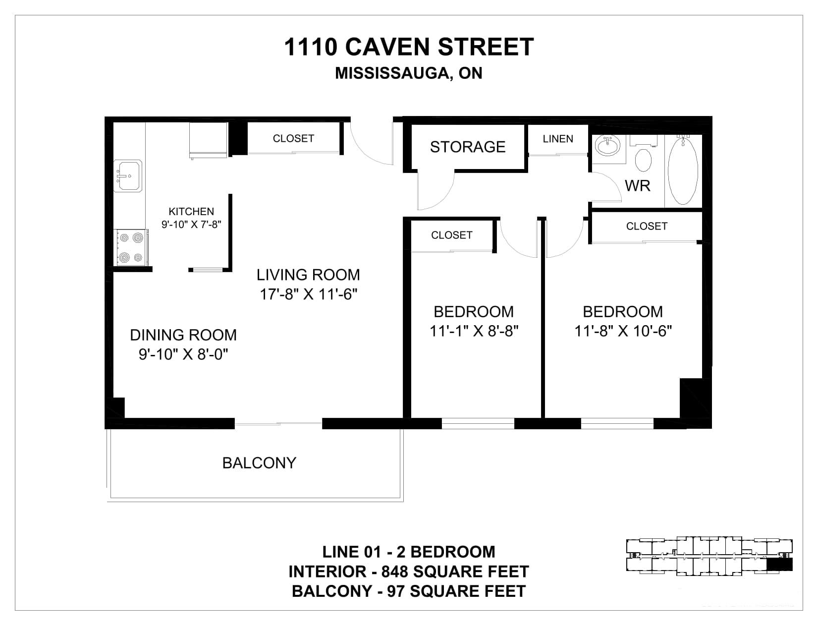 1110 Caven St — 1 Bedroom PH05 - Photo 14
