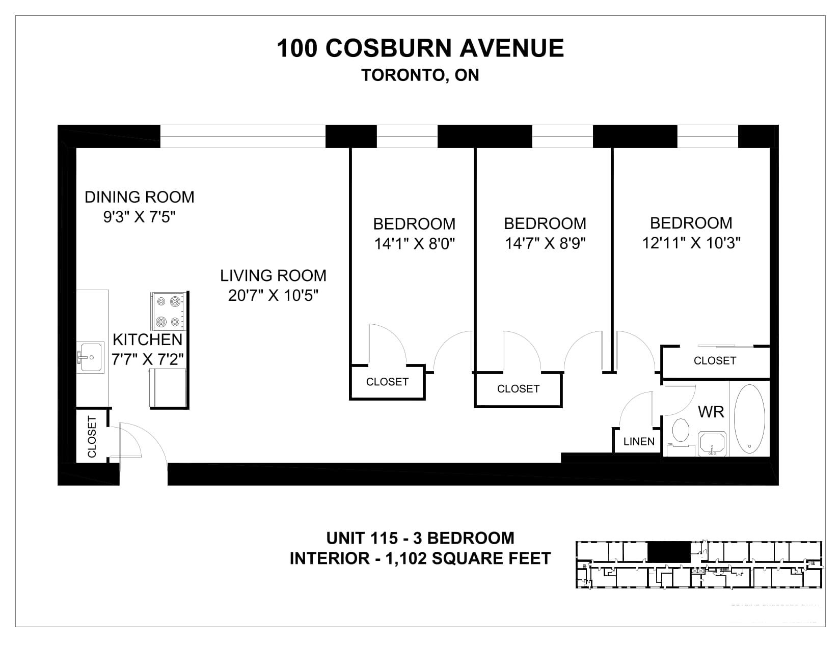 100 Cosburn Ave — Studio 0603 - Photo 37