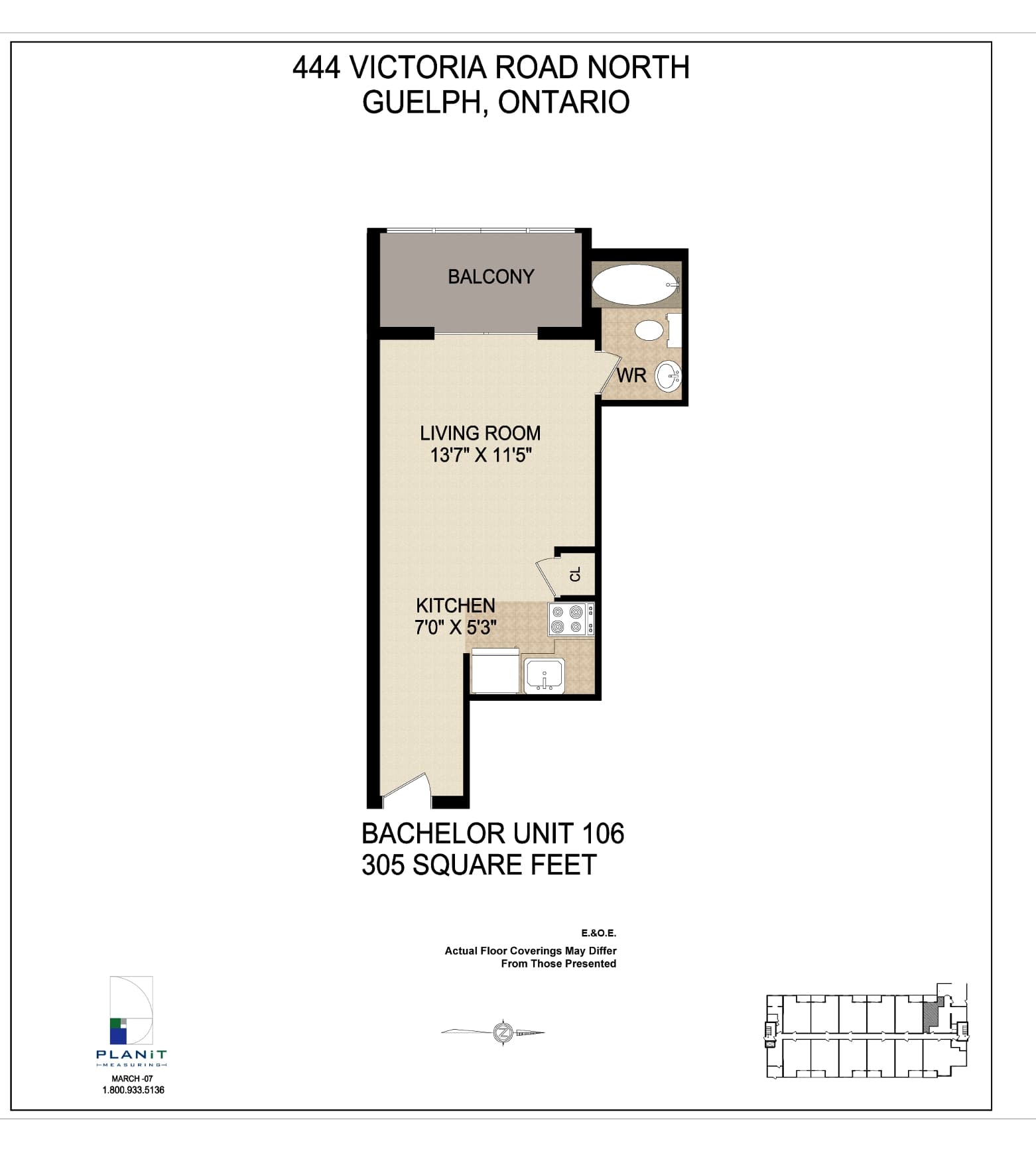 444 Victoria Road N — 1 Bedroom 0105 - Photo 2