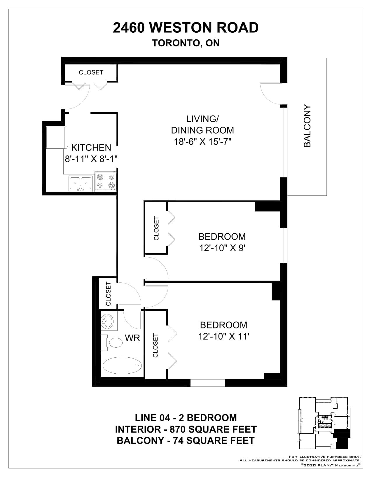 2450 & 2460 Weston Rd — 2 Bedroom 50-1401 - Photo 9