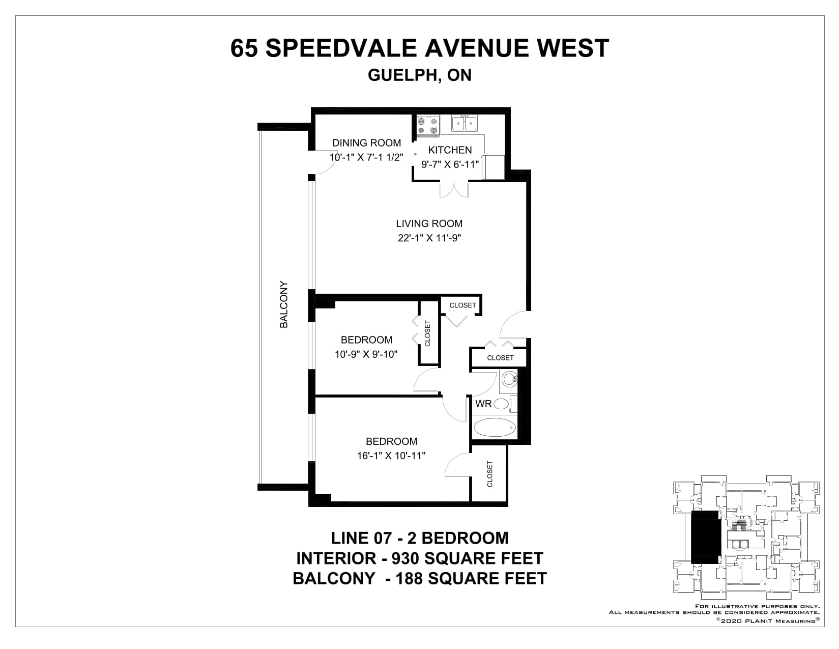 53-65 Speedvale Avenue — 2 Bedroom 60107 - Photo 13