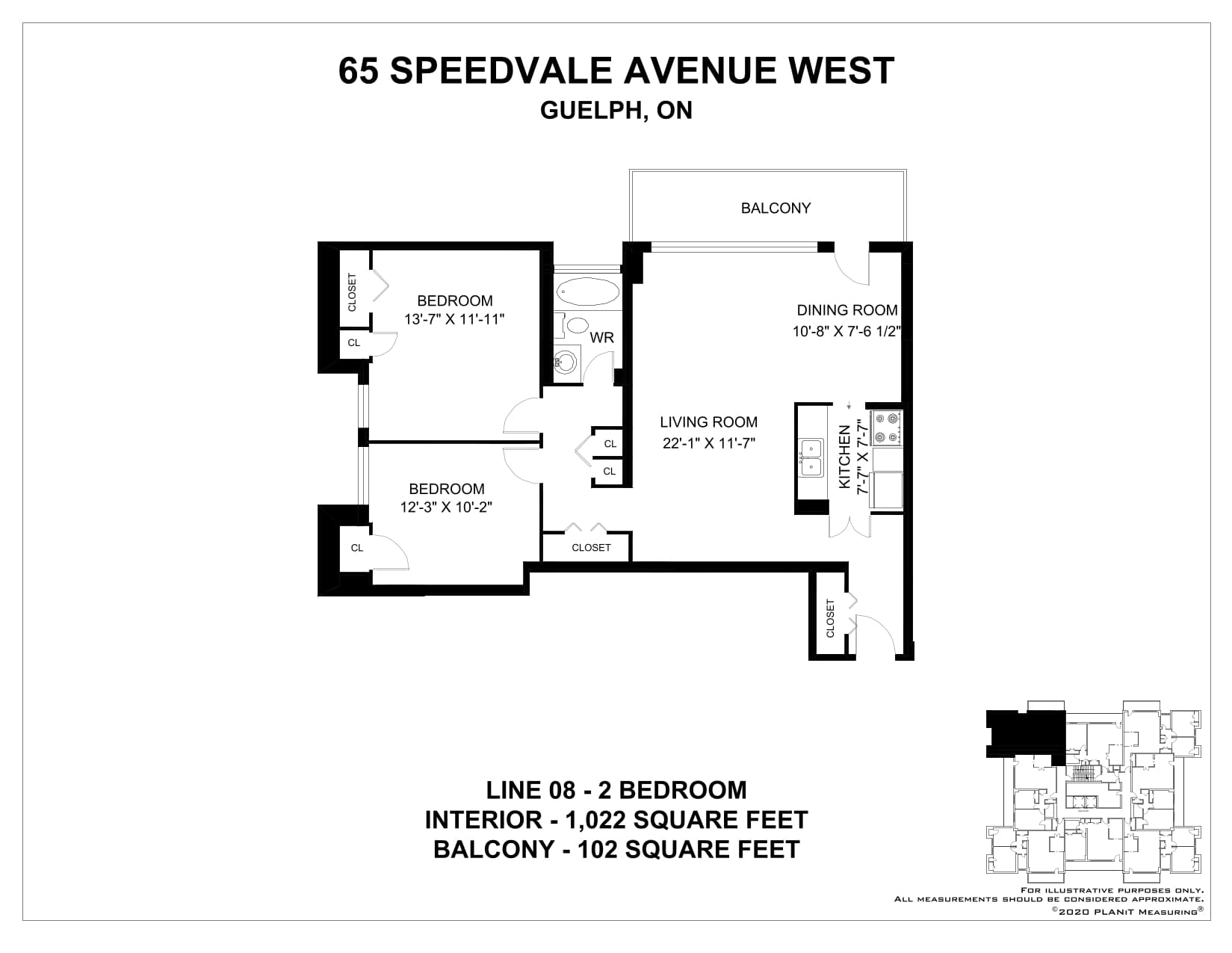 53-65 Speedvale Avenue — 2 Bedroom 60107 - Photo 12