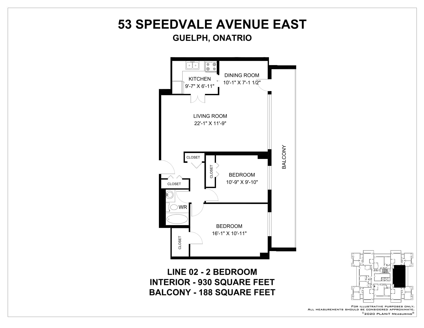 53-65 Speedvale Avenue — 2 Bedroom 60107 - Photo 14