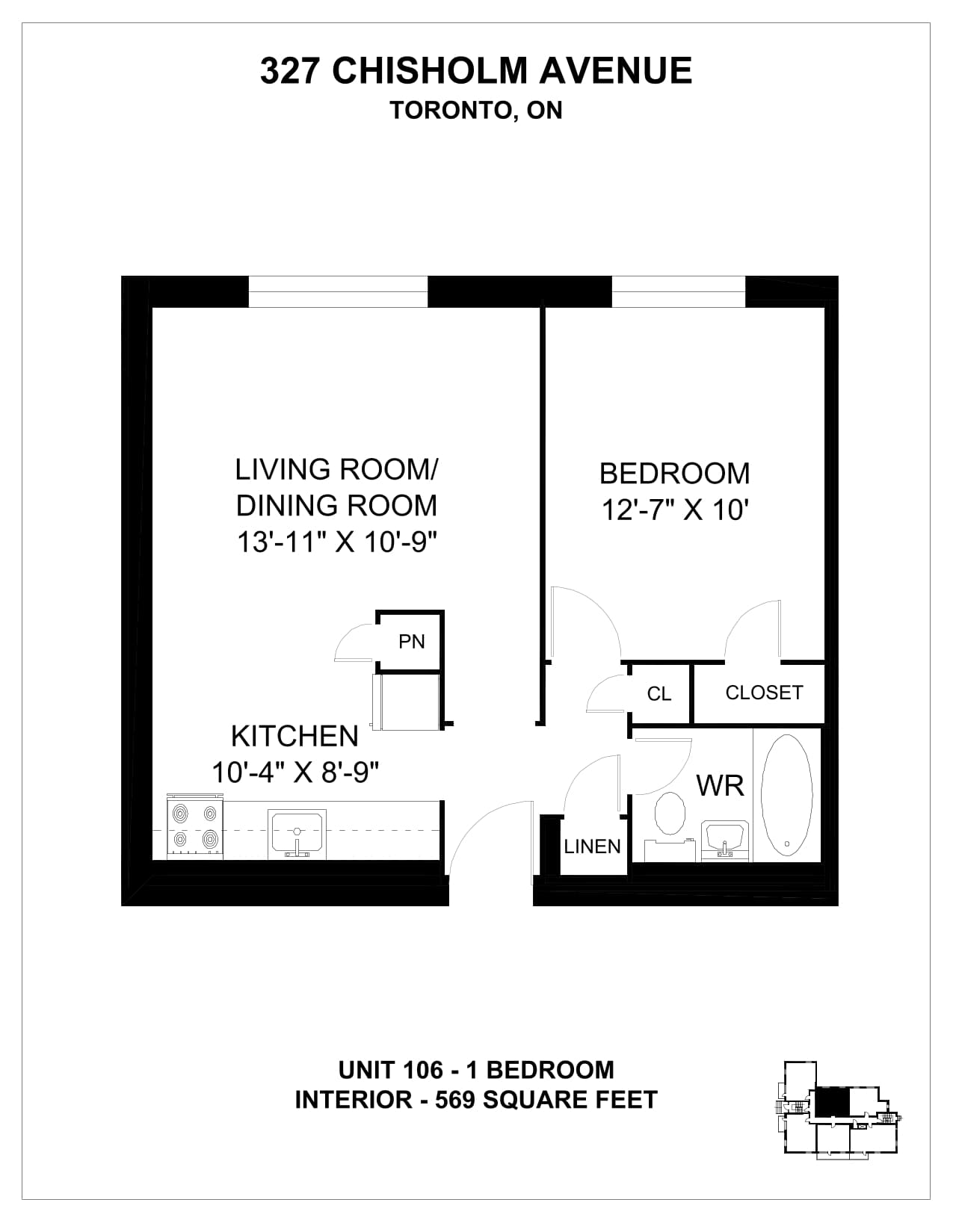 327 Chisholm Ave — 2 Bedroom 0302 - Photo 3