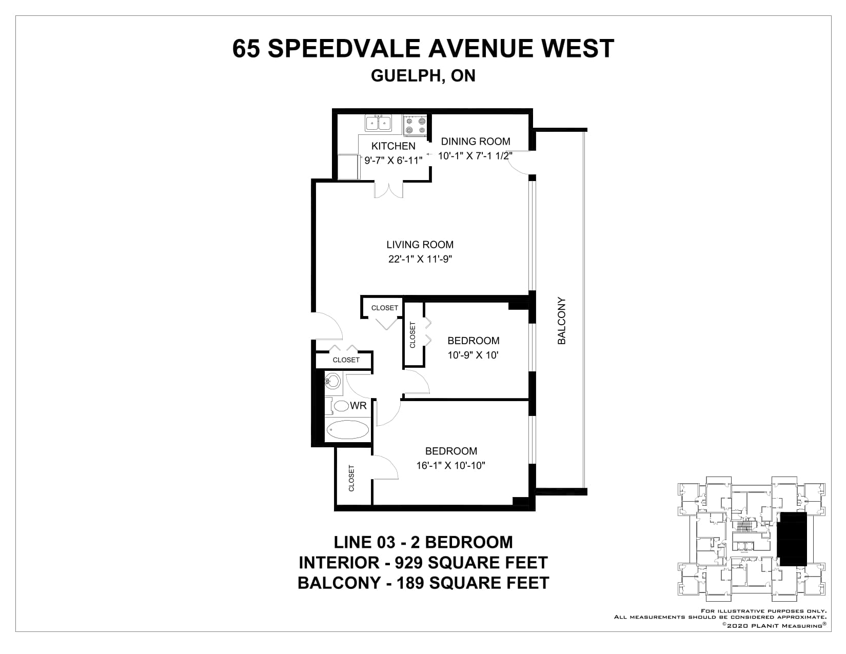 53-65 Speedvale Avenue — 2 Bedroom 60107 - Photo 18