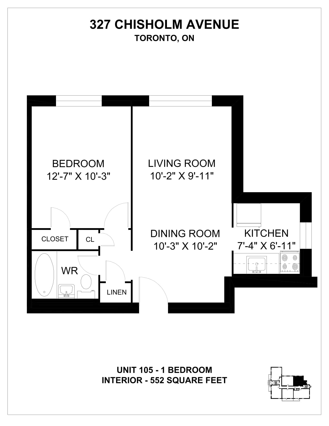 327 Chisholm Ave — 2 Bedroom 0302 - Photo 2
