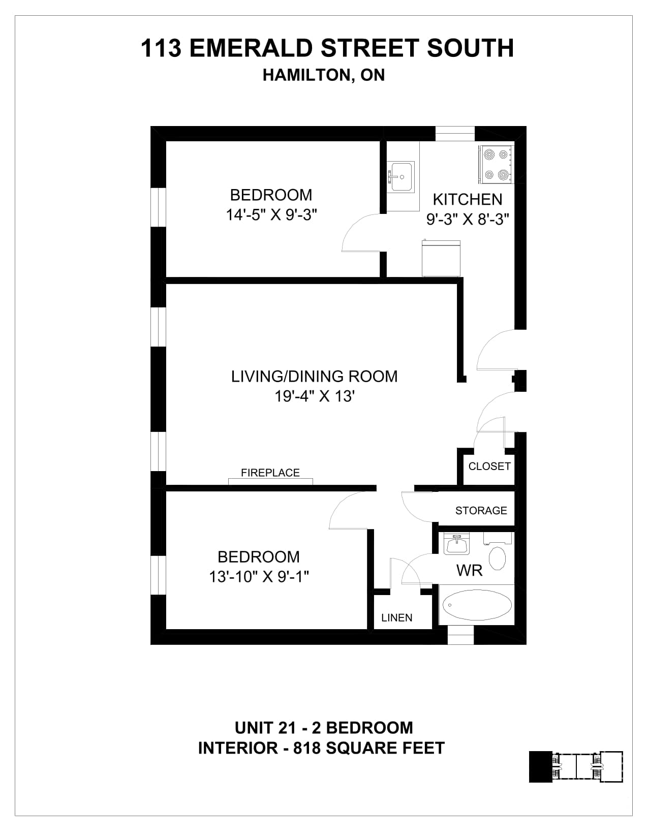 113-123 Emerald Street South — 1 Bedroom 117-02 - Photo 33