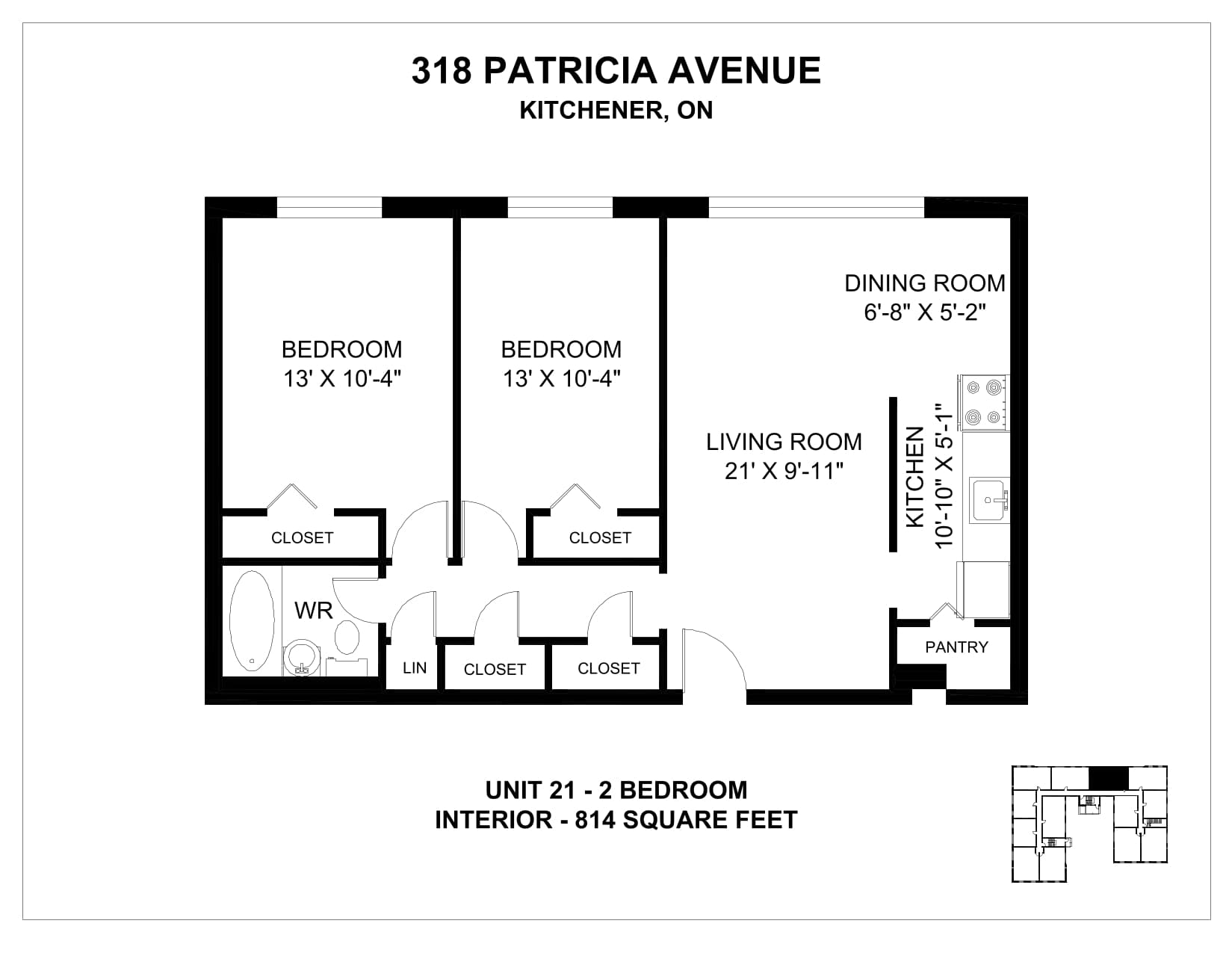 318, 332 & 352 Patricia Avenue — 2 Bedroom 352-8 - Photo 65