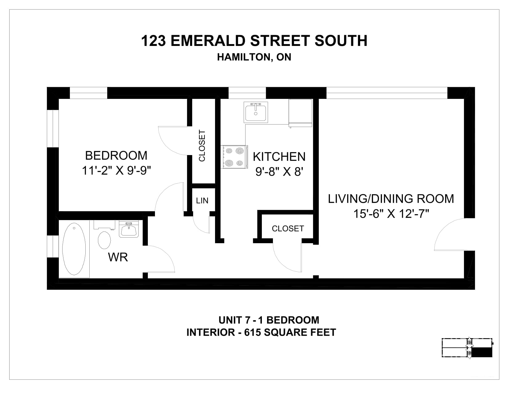113-123 Emerald Street South — 1 Bedroom 117-02 - Photo 19