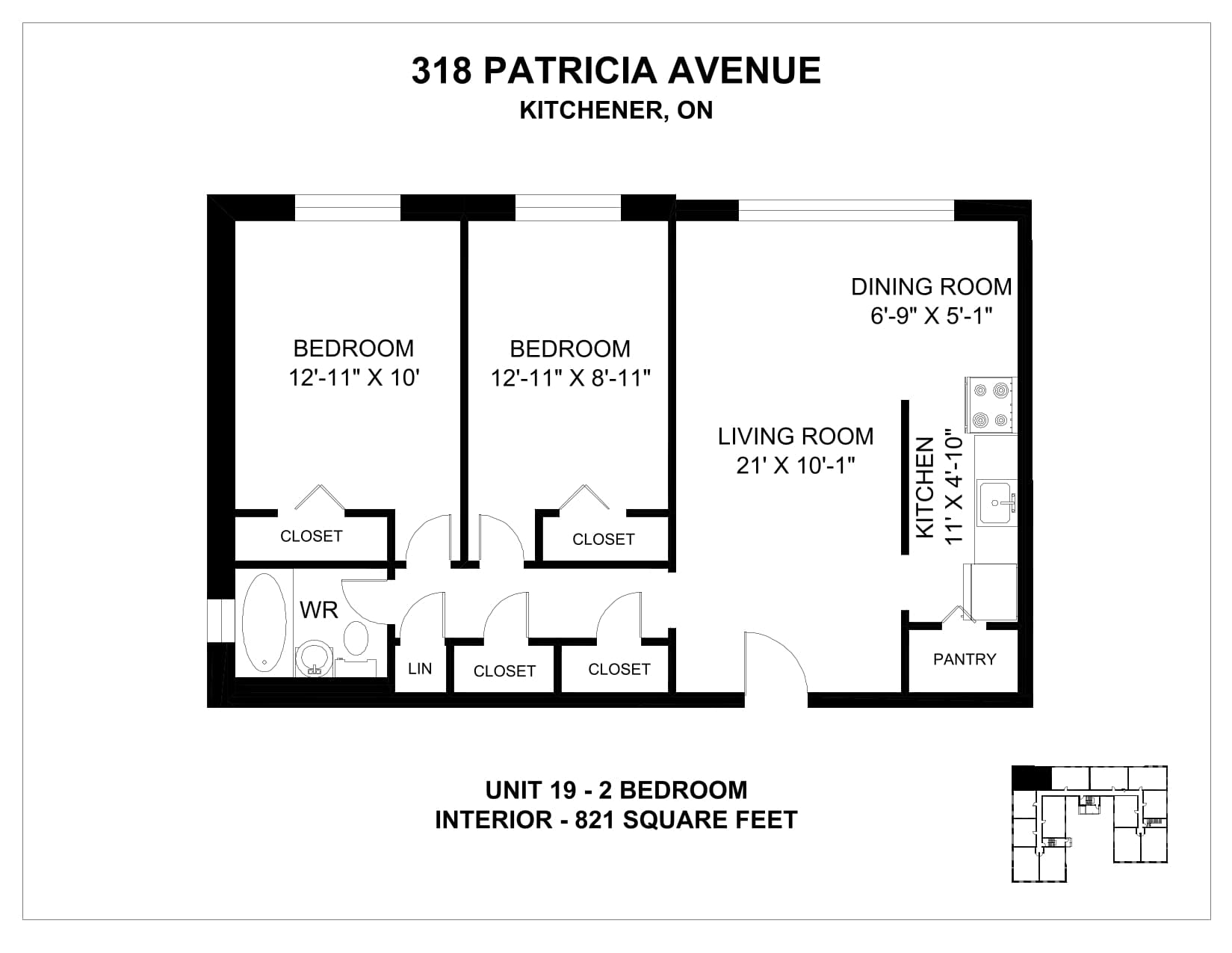 318, 332 & 352 Patricia Avenue — 2 Bedroom 352-8 - Photo 40