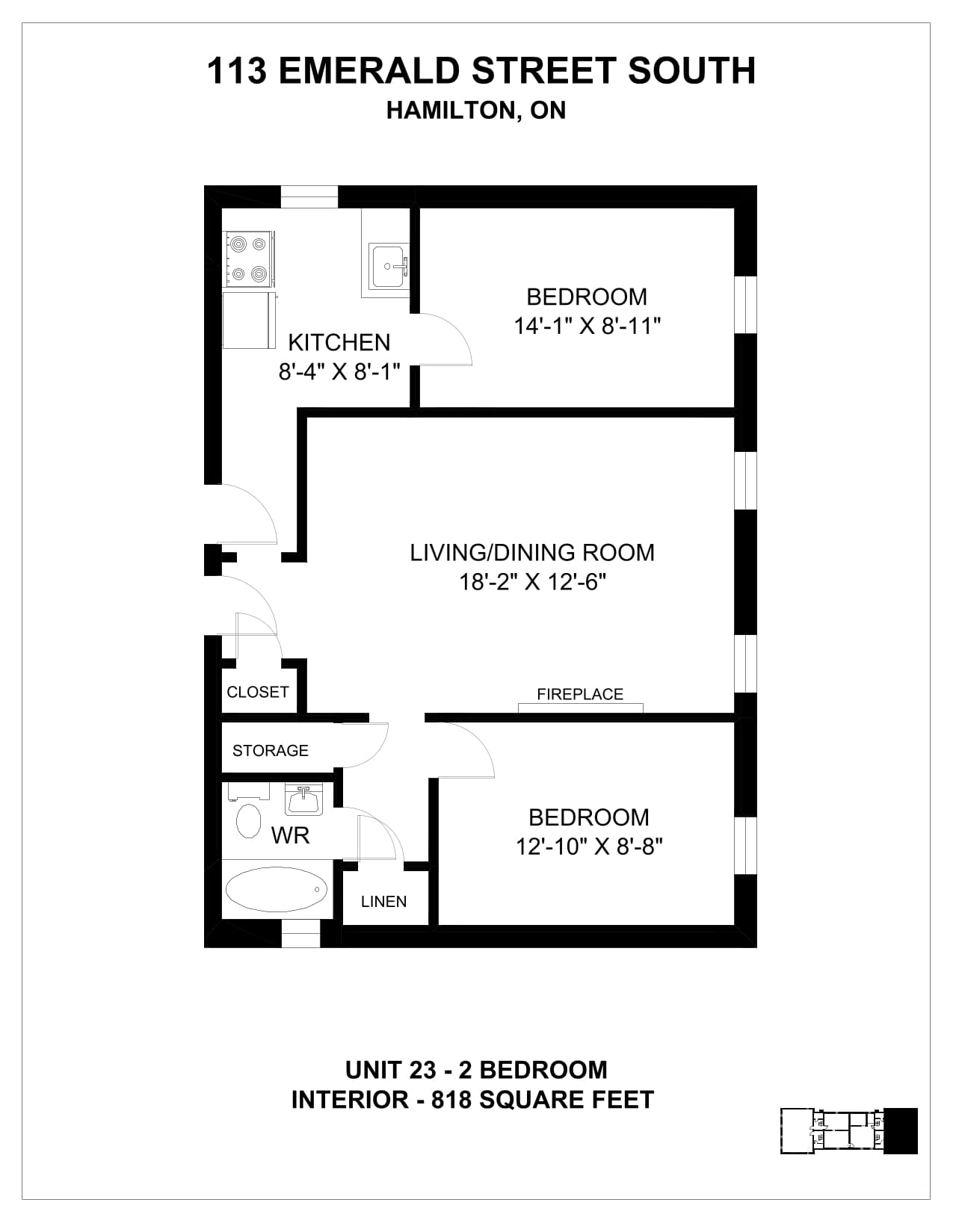 113-123 Emerald Street South — 1 Bedroom 117-02 - Photo 35
