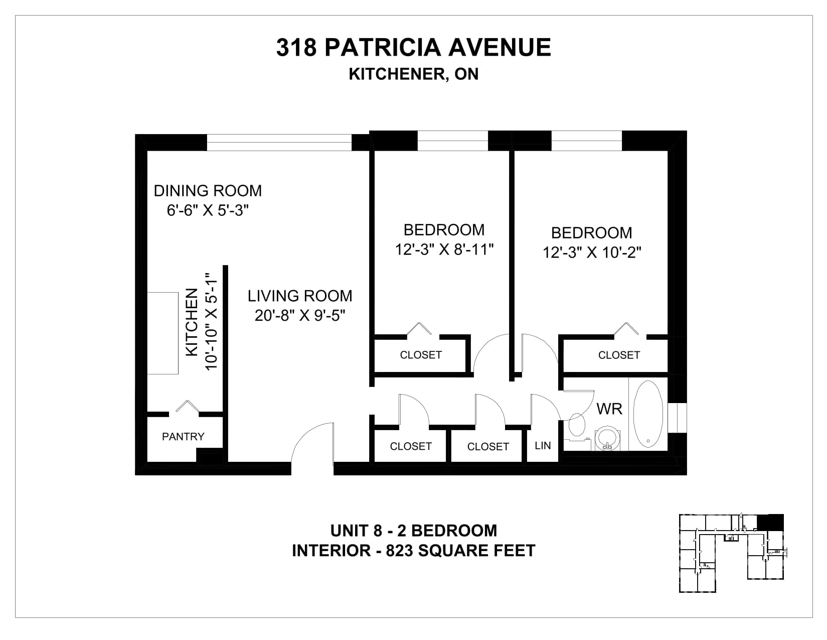 318, 332 & 352 Patricia Avenue — 2 Bedroom 352-8 - Photo 46
