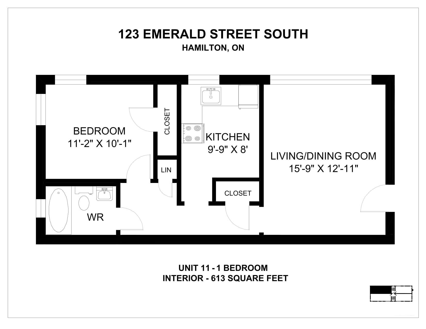113-123 Emerald Street South — 1 Bedroom 117-02 - Photo 31
