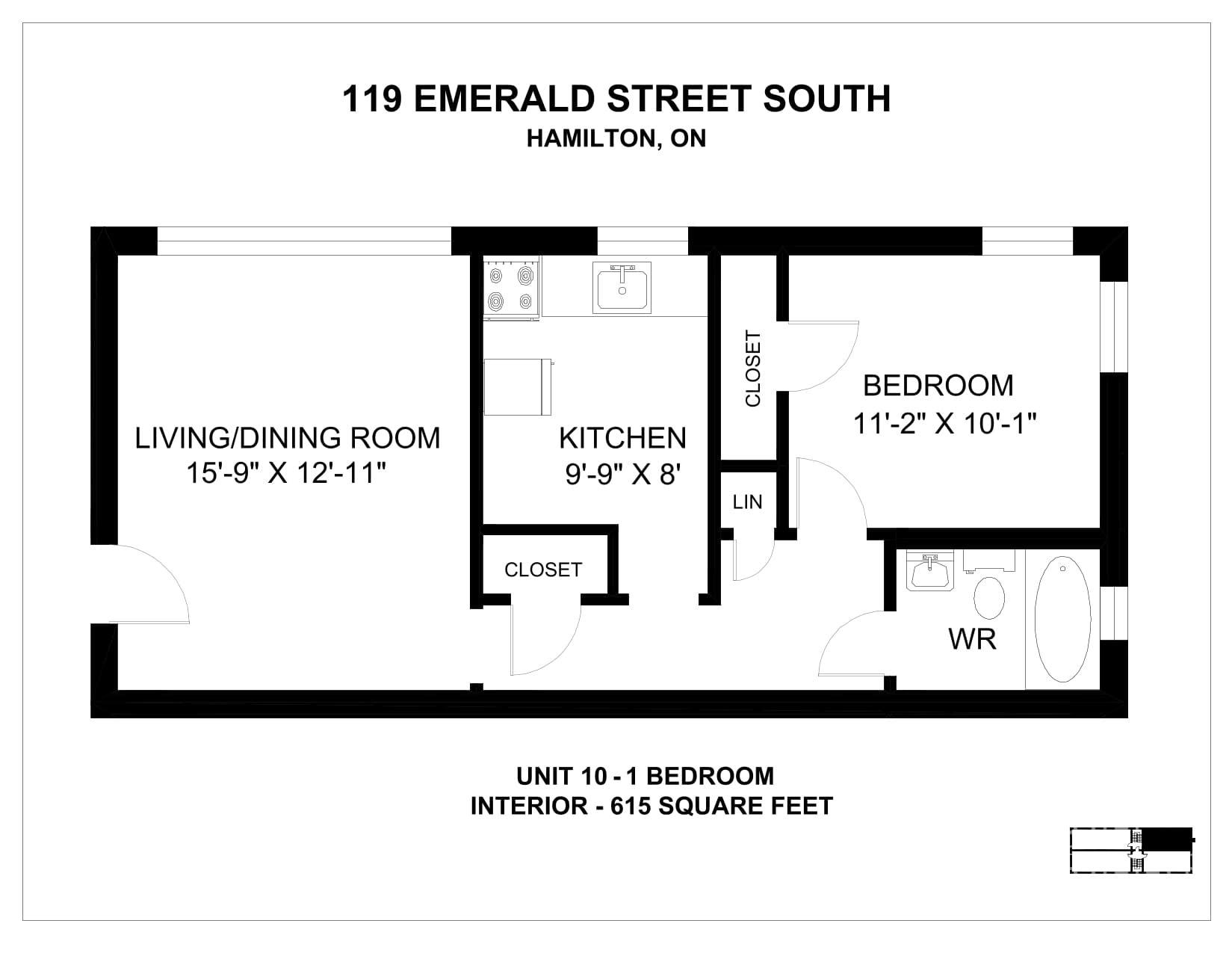 113-123 Emerald Street South — 1 Bedroom 117-02 - Photo 20