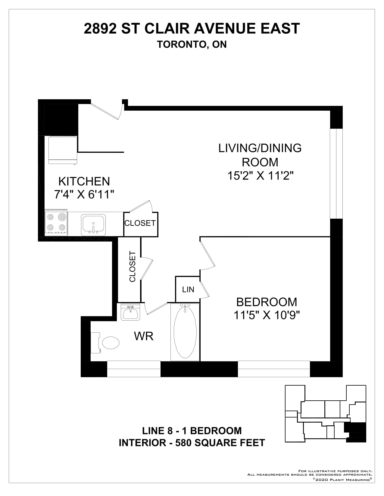 2892 St Clair Avenue East — 1 Bedroom 0104 - Photo 11