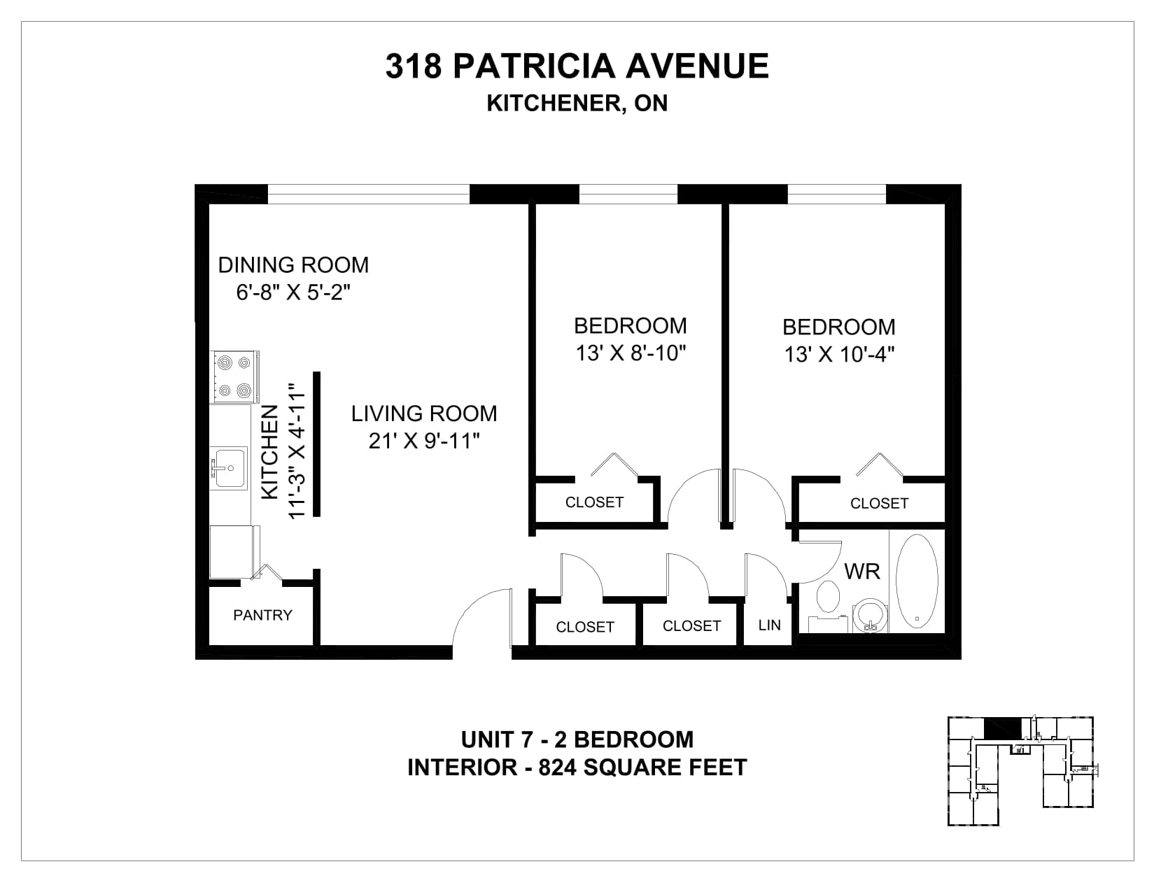 318, 332 & 352 Patricia Avenue — 2 Bedroom 352-8 - Photo 43
