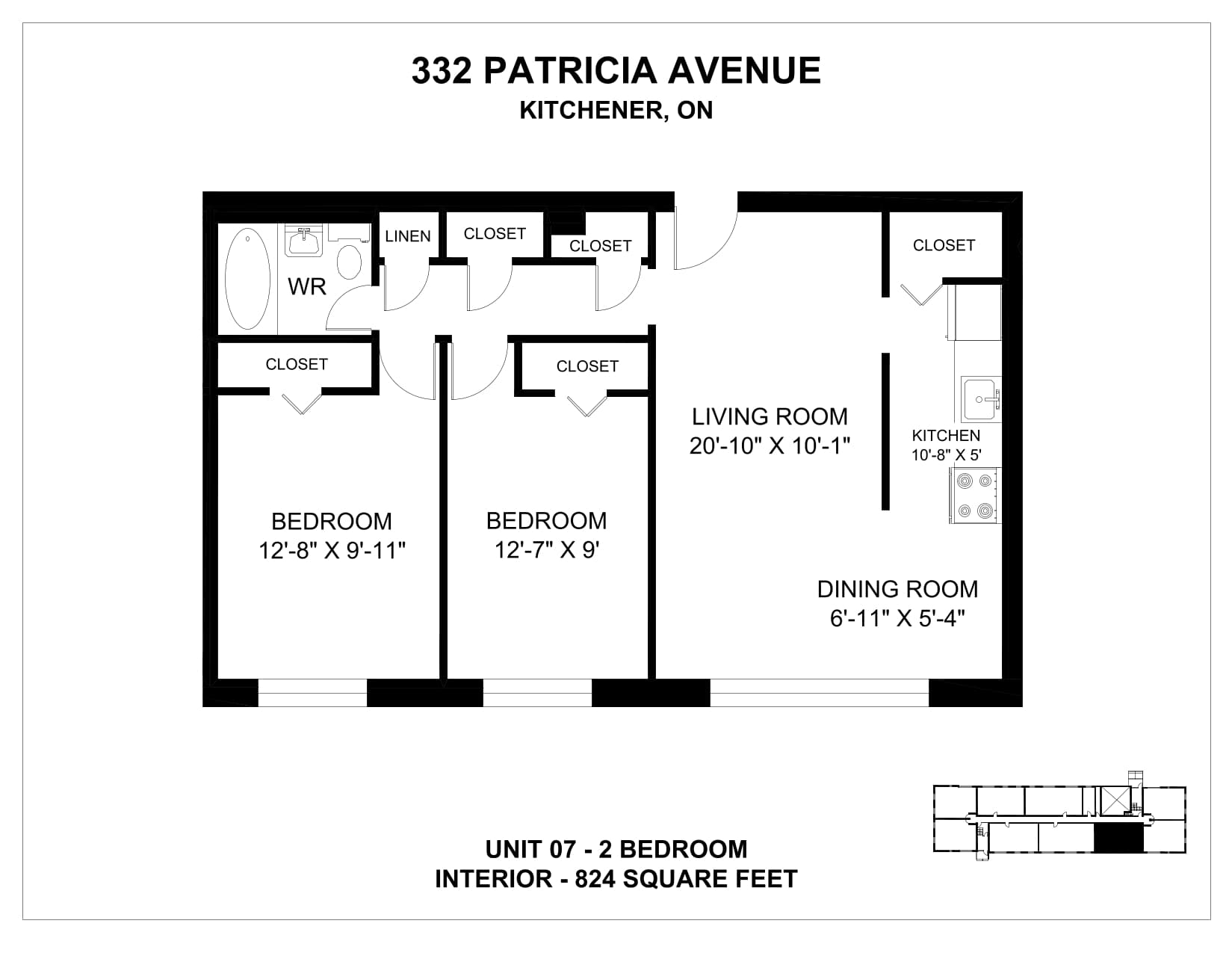 318, 332 & 352 Patricia Avenue — 2 Bedroom 352-8 - Photo 44