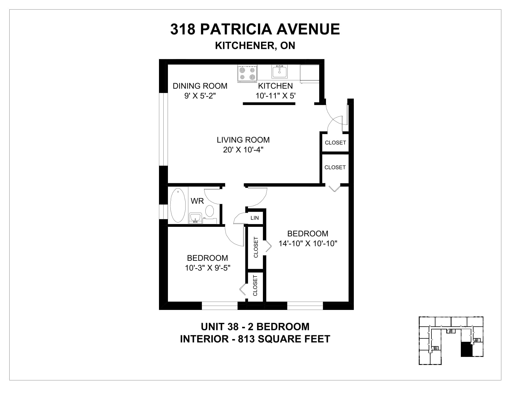 318, 332 & 352 Patricia Avenue — 2 Bedroom 352-8 - Photo 33