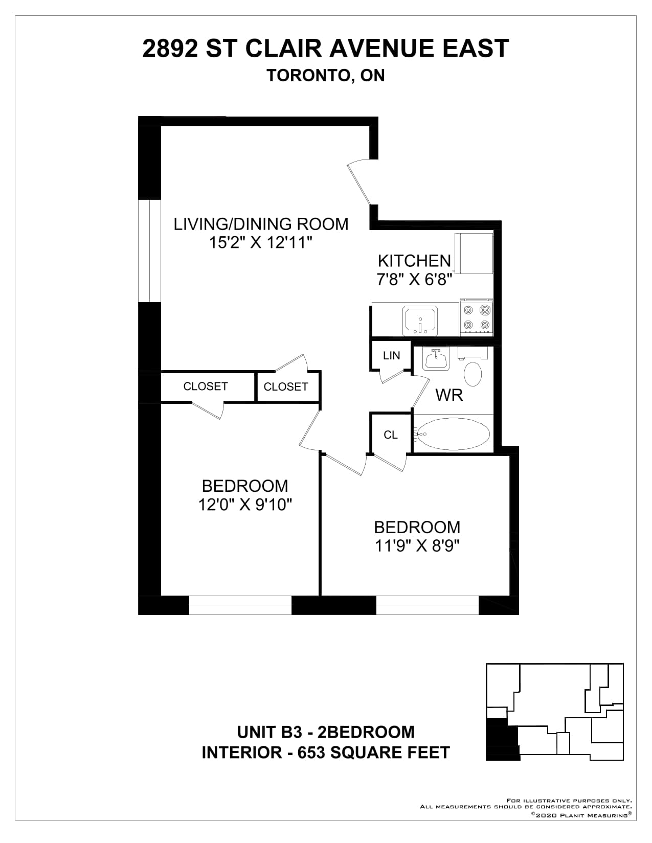 2892 St Clair Avenue East — 1 Bedroom 0104 - Photo 13