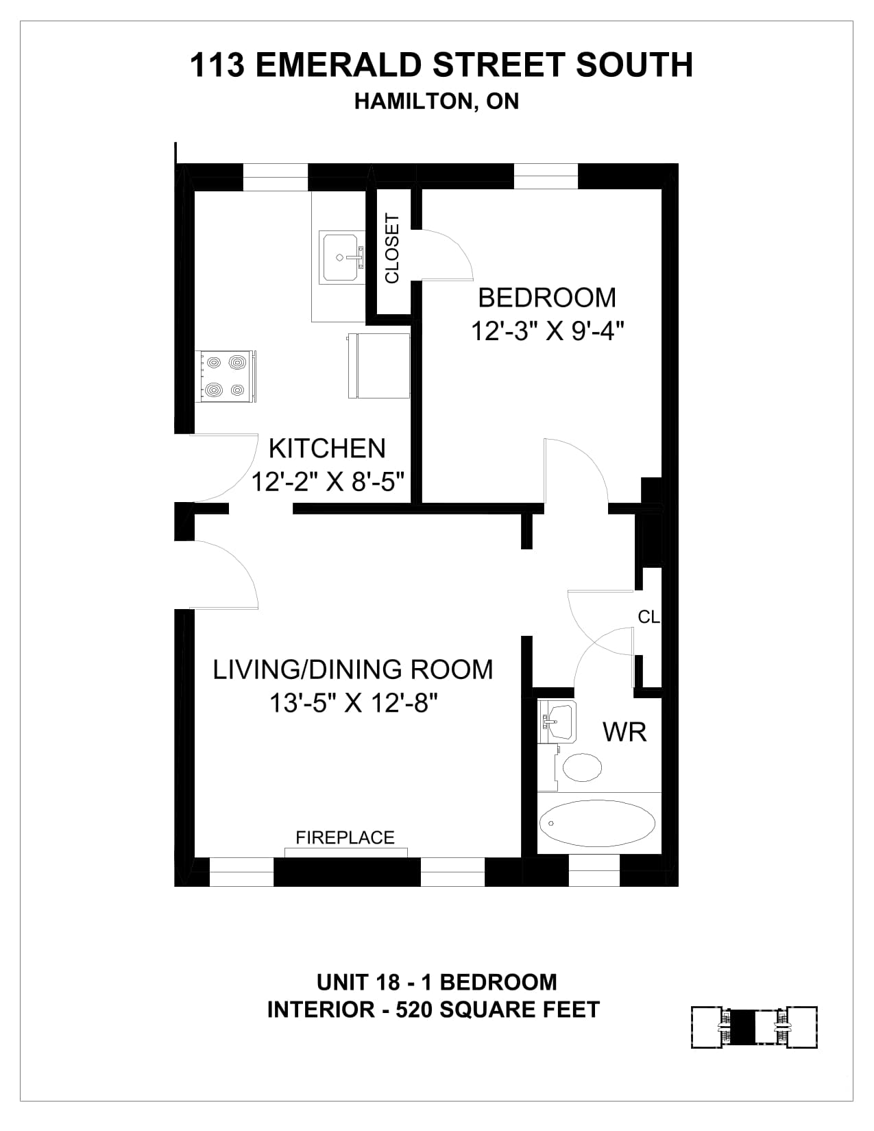113-123 Emerald Street South — 1 Bedroom 117-02 - Photo 5