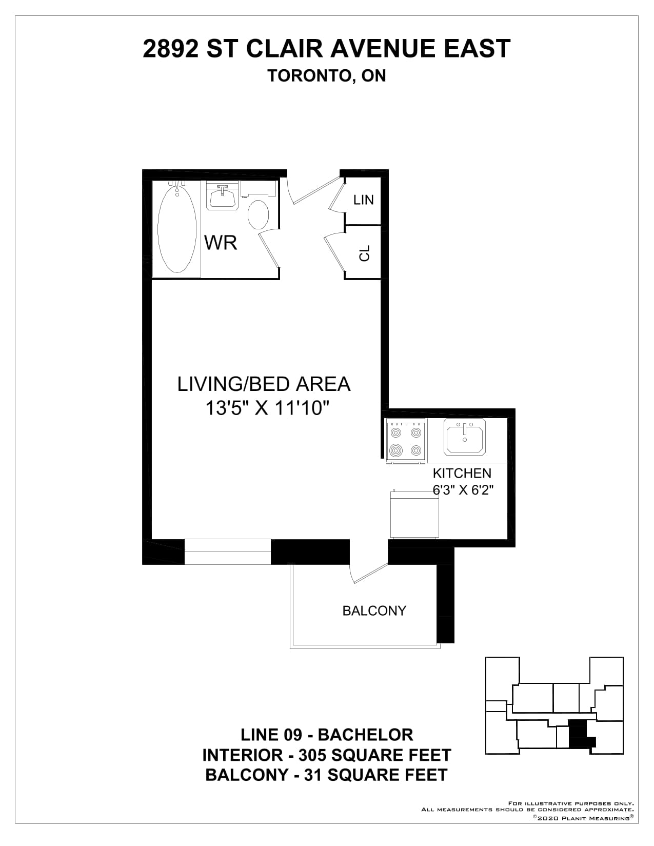 2892 St Clair Avenue East — 1 Bedroom 0104 - Photo 4