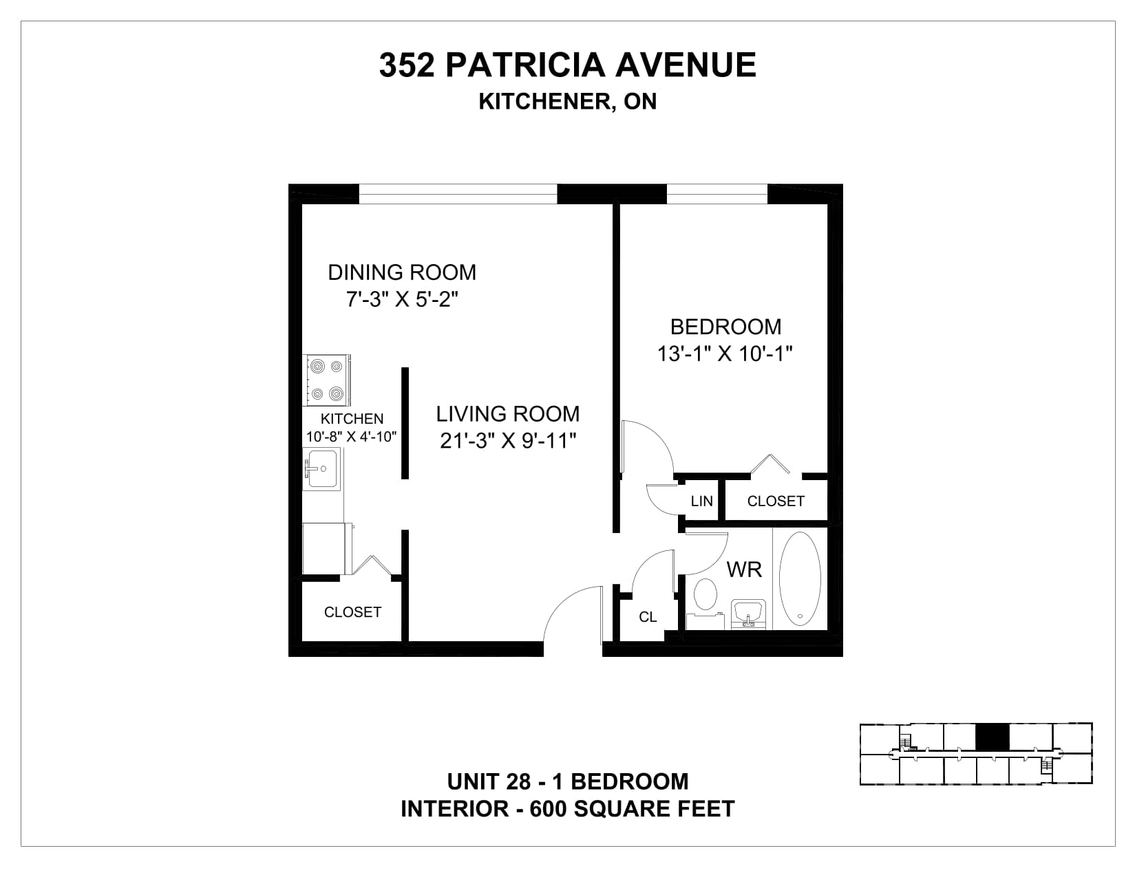 318, 332 & 352 Patricia Avenue — 2 Bedroom 352-8 - Photo 19
