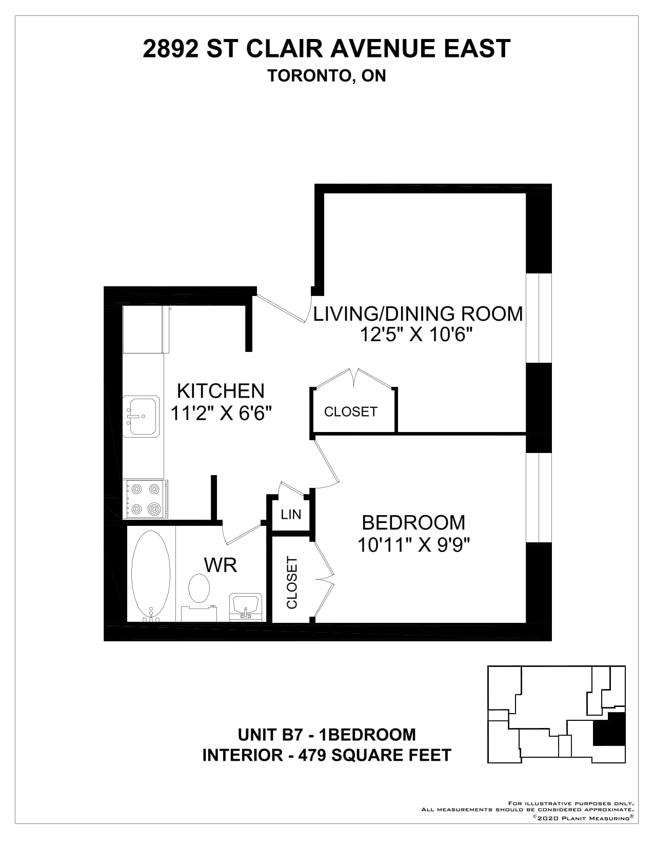 2892 St Clair Avenue East — 1 Bedroom 0104 - Photo 7