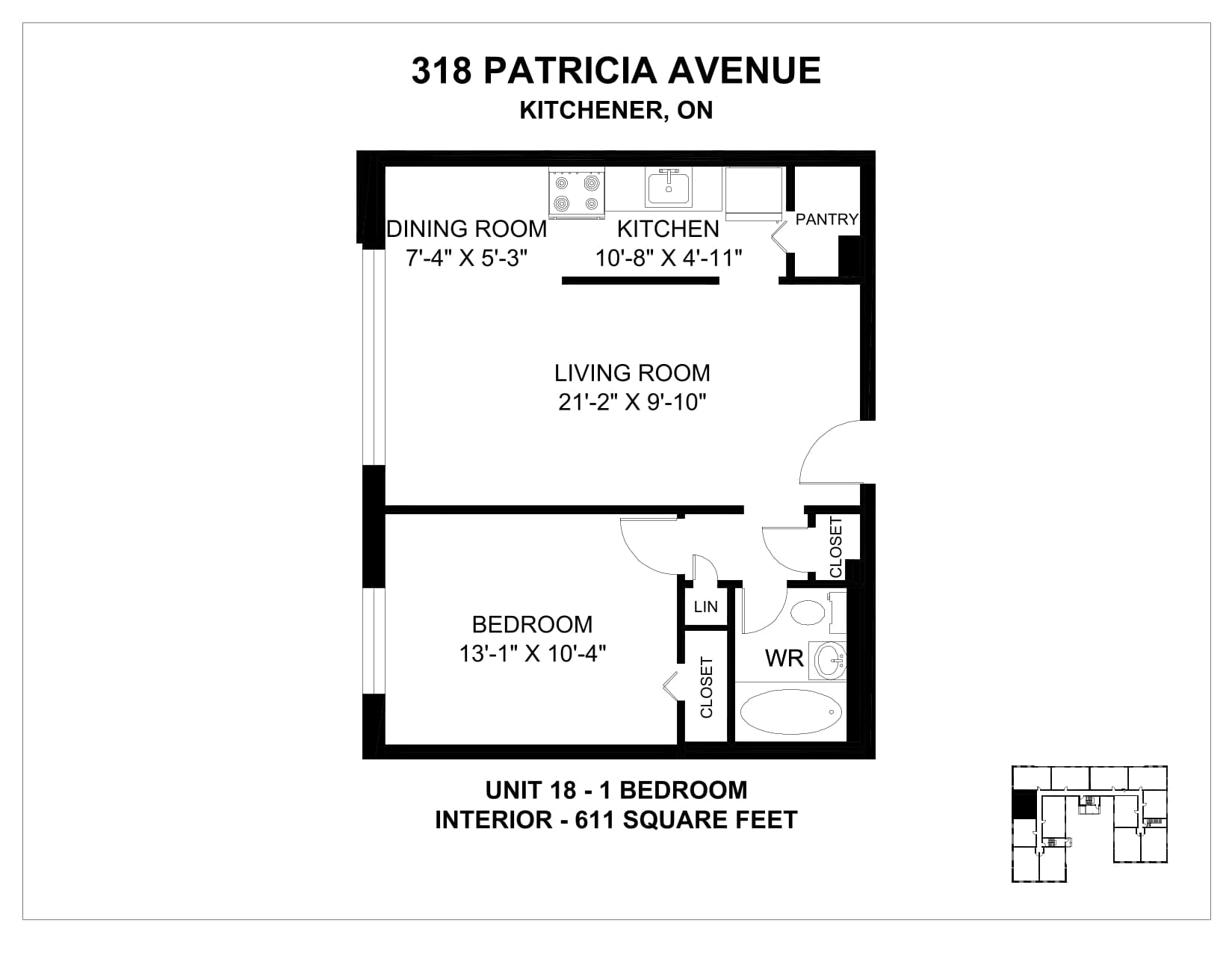 318, 332 & 352 Patricia Avenue — 2 Bedroom 352-8 - Photo 2