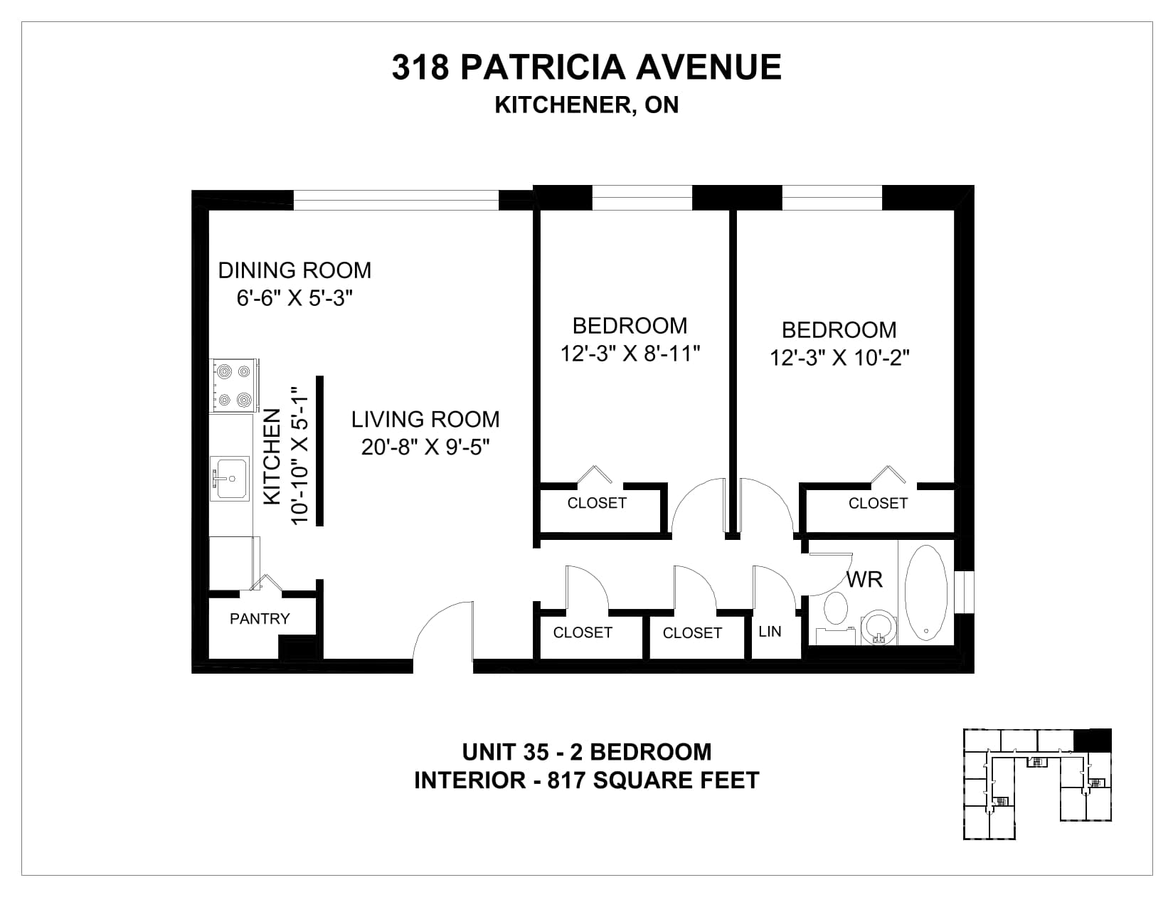 318, 332 & 352 Patricia Avenue — 2 Bedroom 352-8 - Photo 67