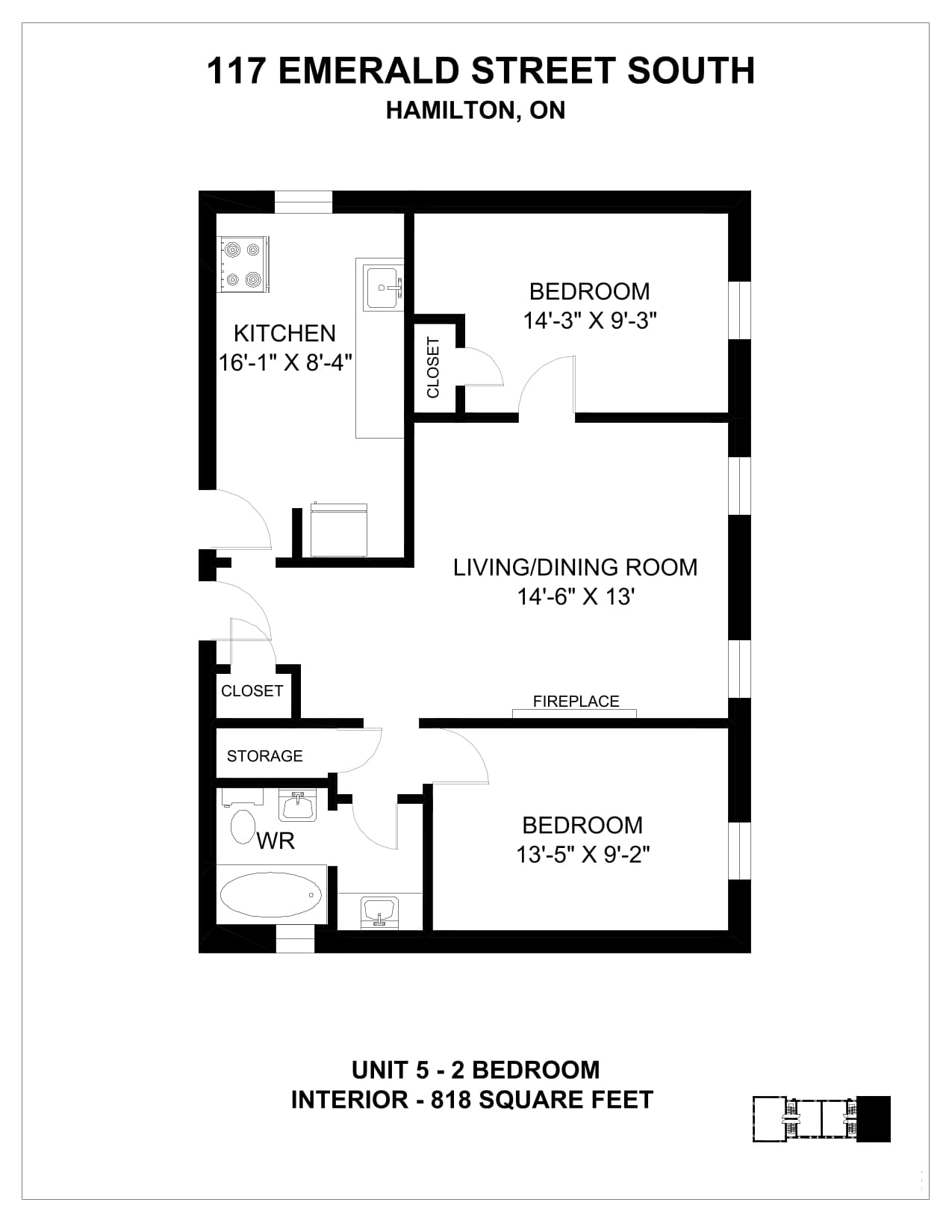 113-123 Emerald Street South — 1 Bedroom 117-02 - Photo 37