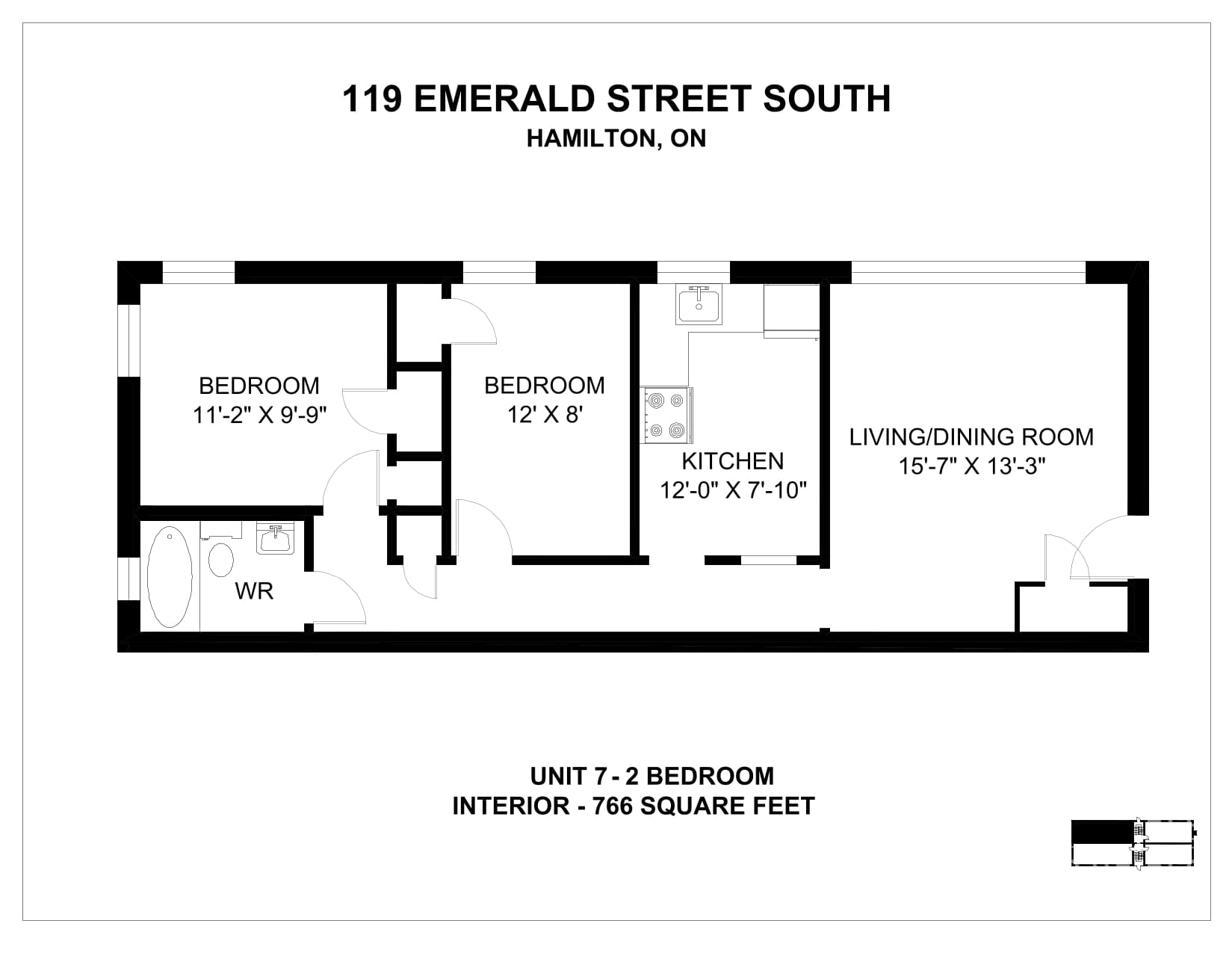 113-123 Emerald Street South — 1 Bedroom 117-02 - Photo 54