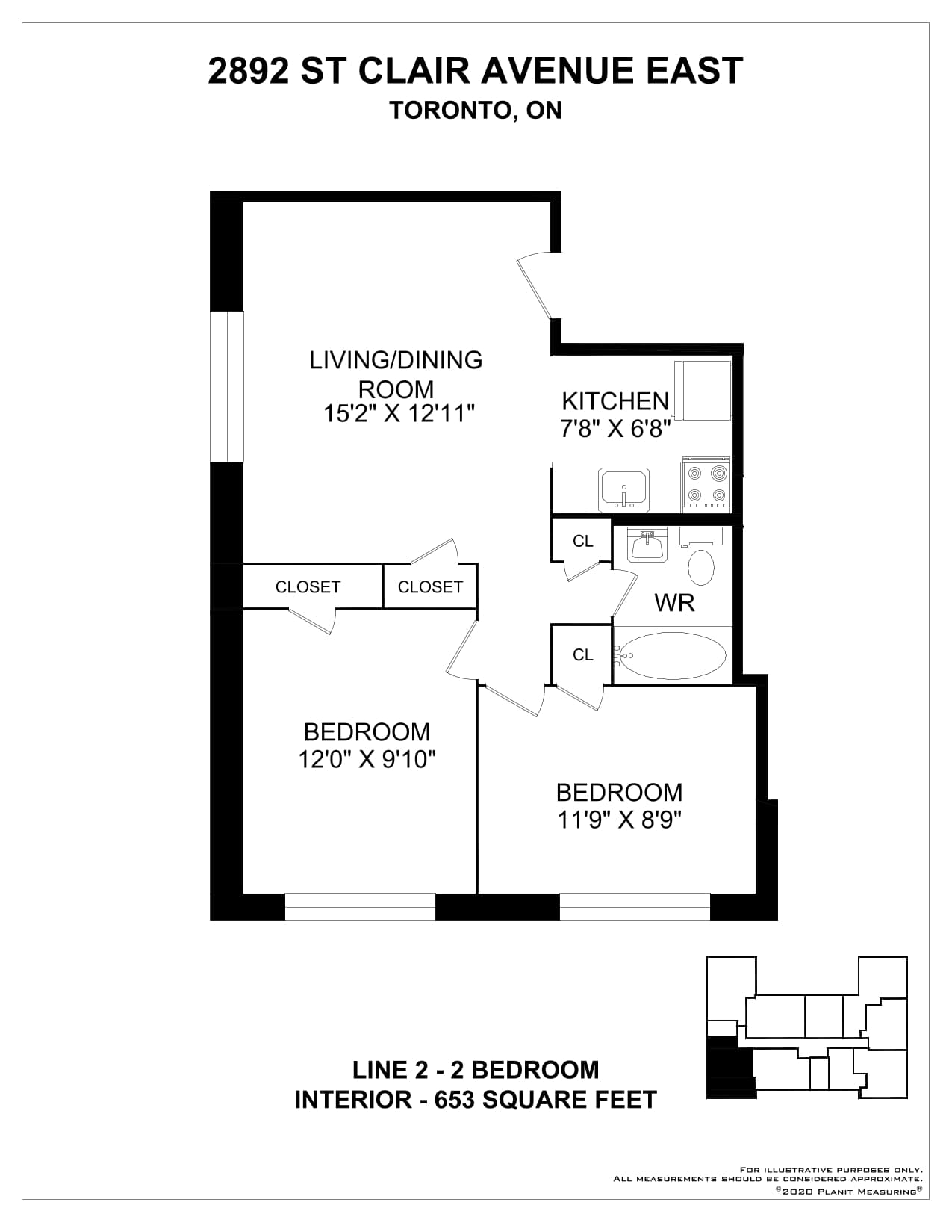 2892 St Clair Avenue East — 1 Bedroom 0104 - Photo 14