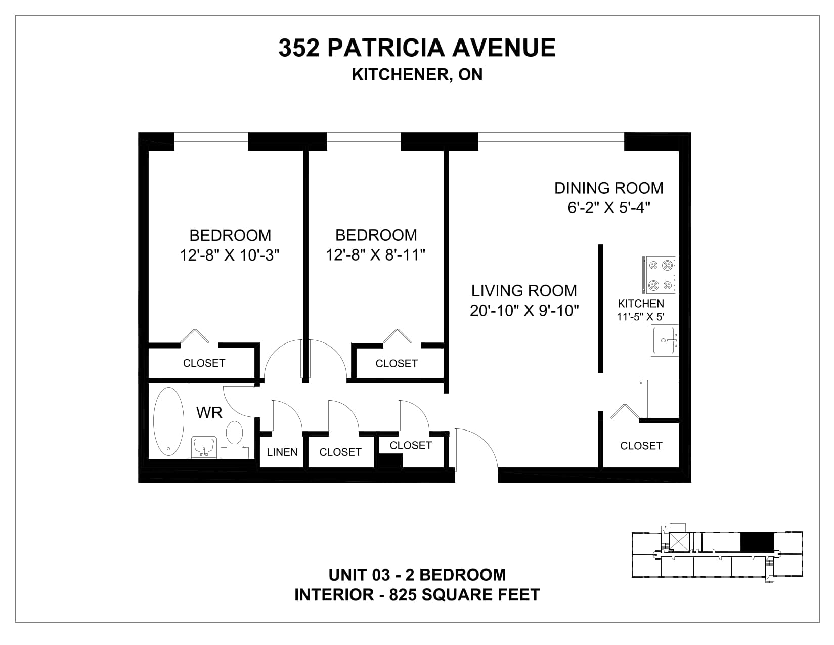 318, 332 & 352 Patricia Avenue — 2 Bedroom 352-8 - Photo 52