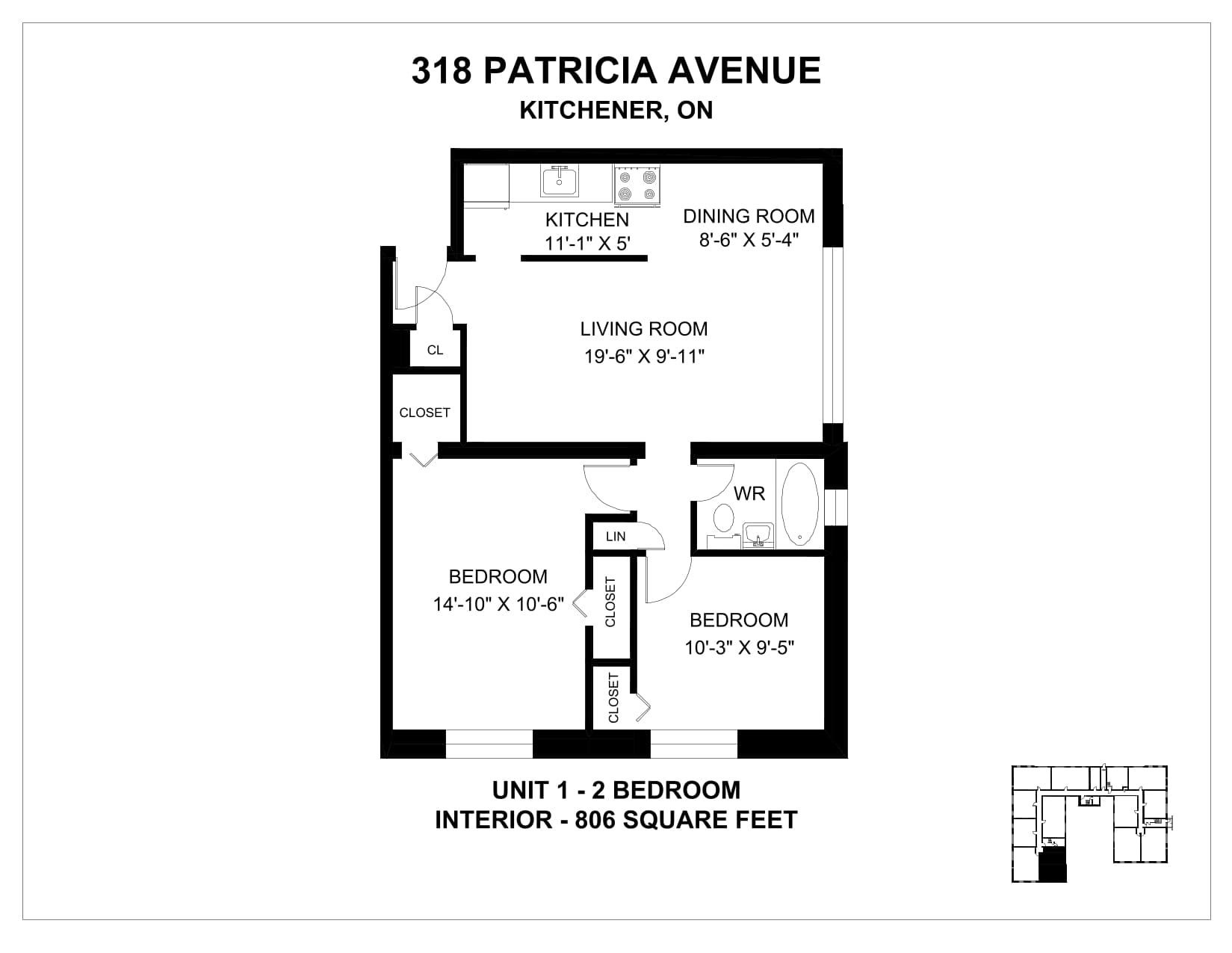 318, 332 & 352 Patricia Avenue — 2 Bedroom 352-8 - Photo 32