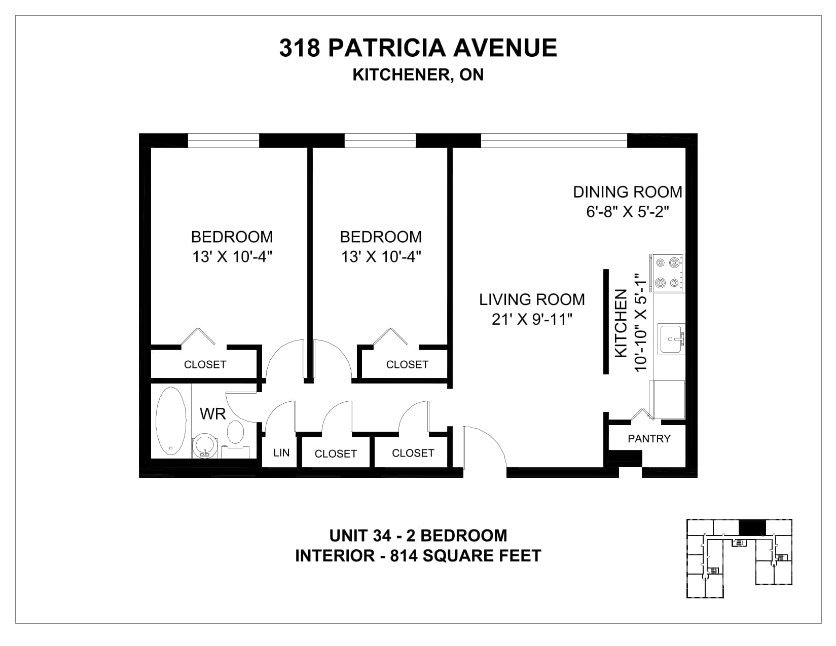 318, 332 & 352 Patricia Avenue — 2 Bedroom 352-8 - Photo 66