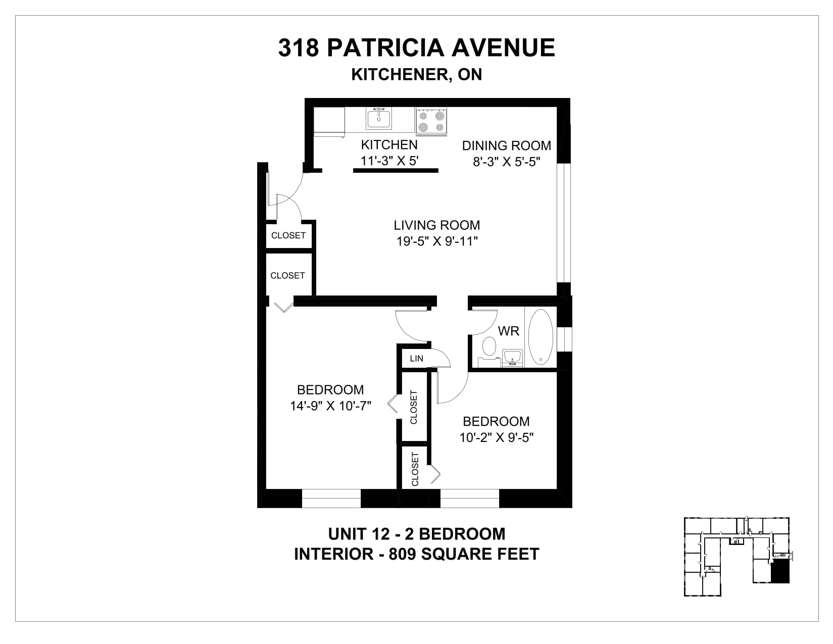 318, 332 & 352 Patricia Avenue — 2 Bedroom 352-8 - Photo 60