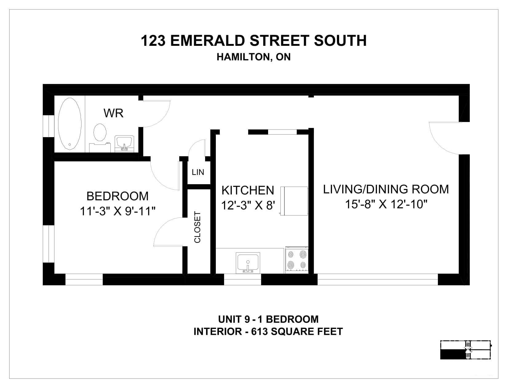 113-123 Emerald Street South — 1 Bedroom 117-02 - Photo 32