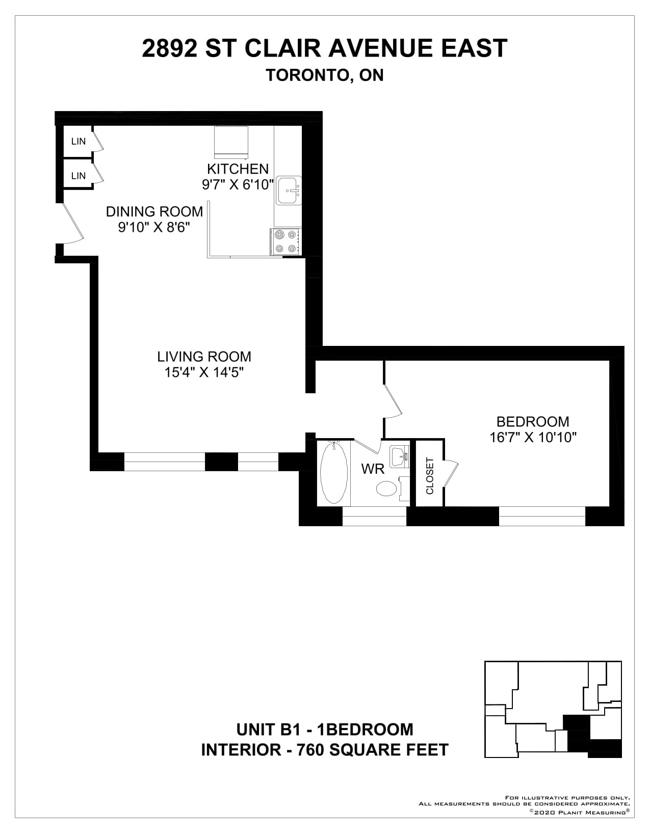 2892 St Clair Avenue East — 1 Bedroom 0104 - Photo 5