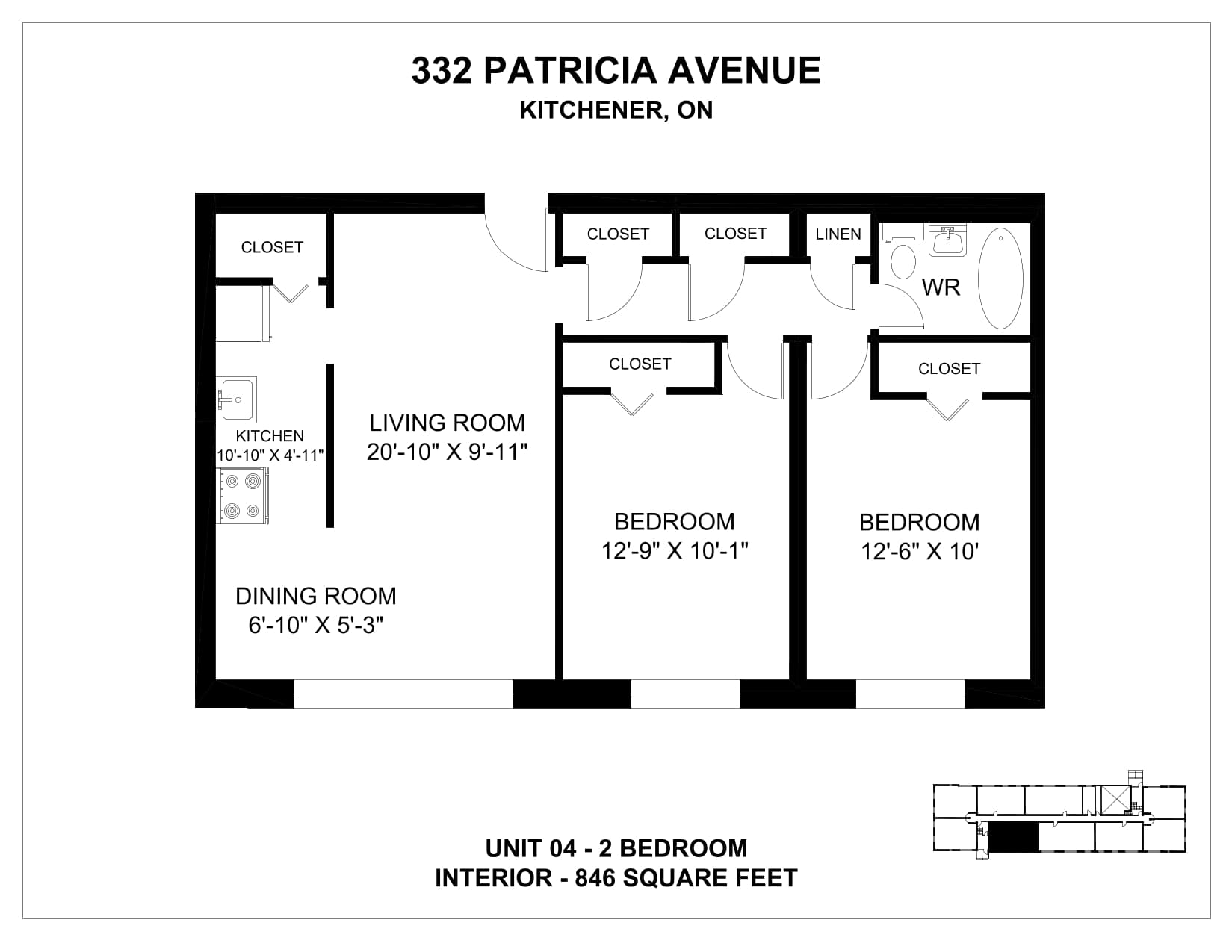 318, 332 & 352 Patricia Avenue — 2 Bedroom 352-8 - Photo 54