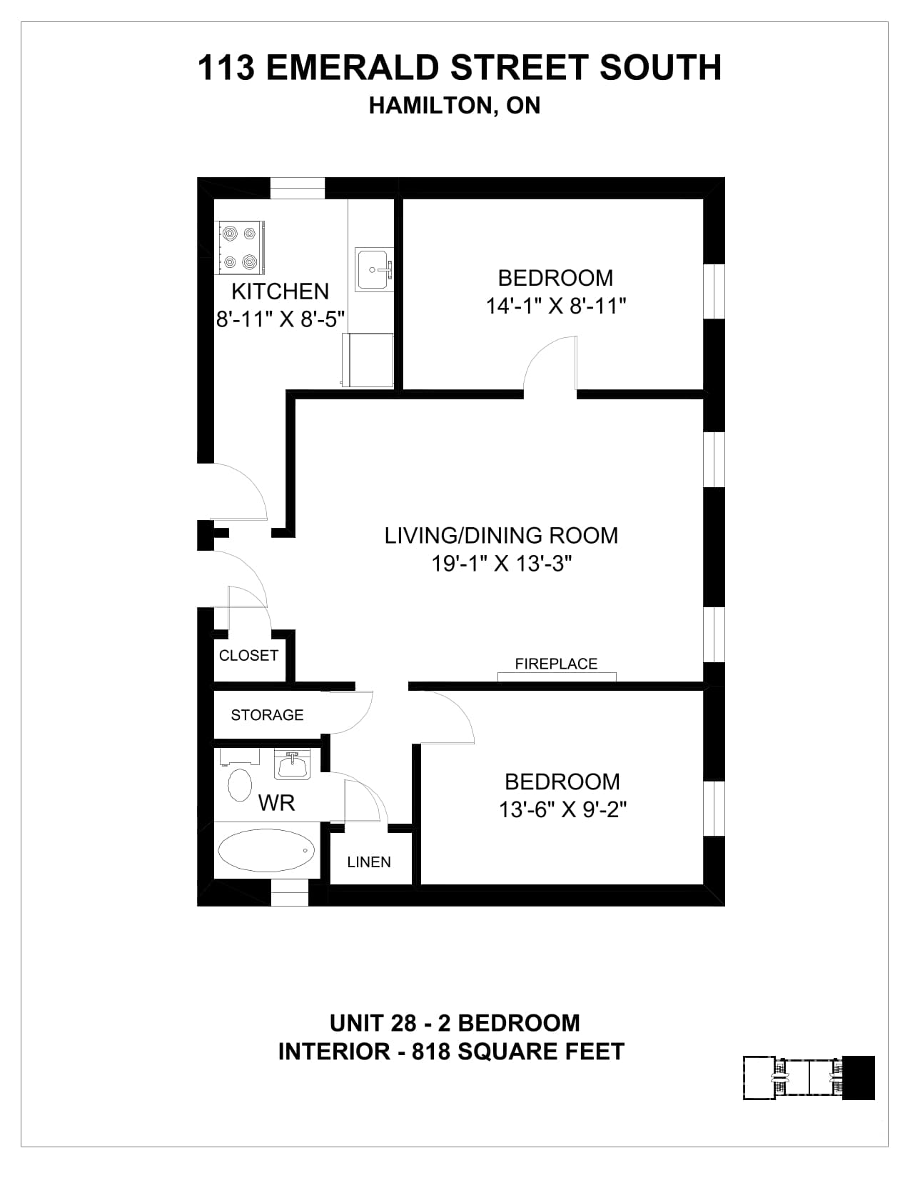 113-123 Emerald Street South — 1 Bedroom 117-02 - Photo 42