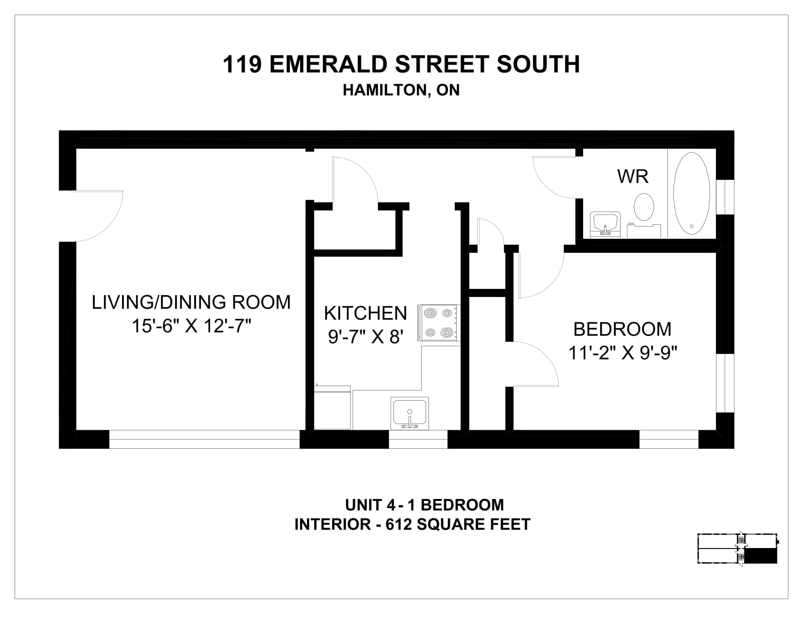 113-123 Emerald Street South — 1 Bedroom 117-02 - Photo 17